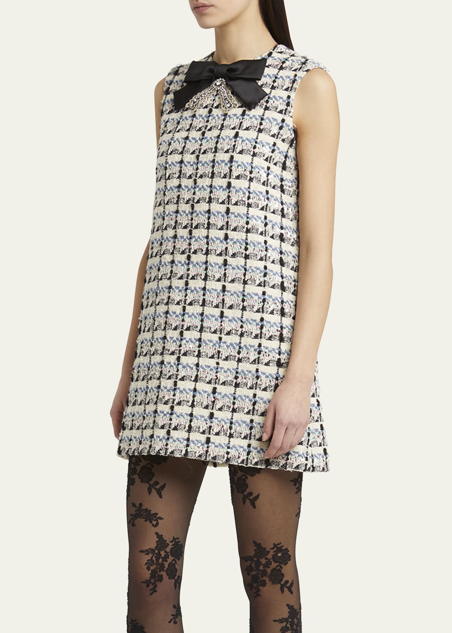 valentino mini dress sequin Valentino Garavani Diagonal Striped Sequin One-Shoulder Mini Dress