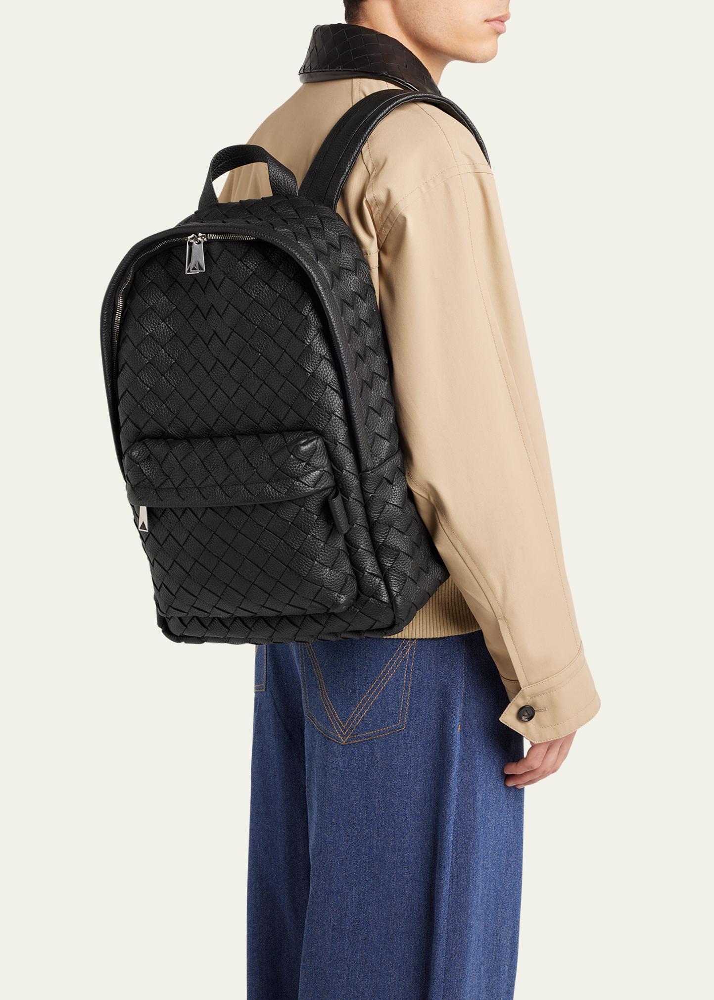 Bottega Veneta Men's Intrecciato 20 Taurillon Backpack - Bergdorf