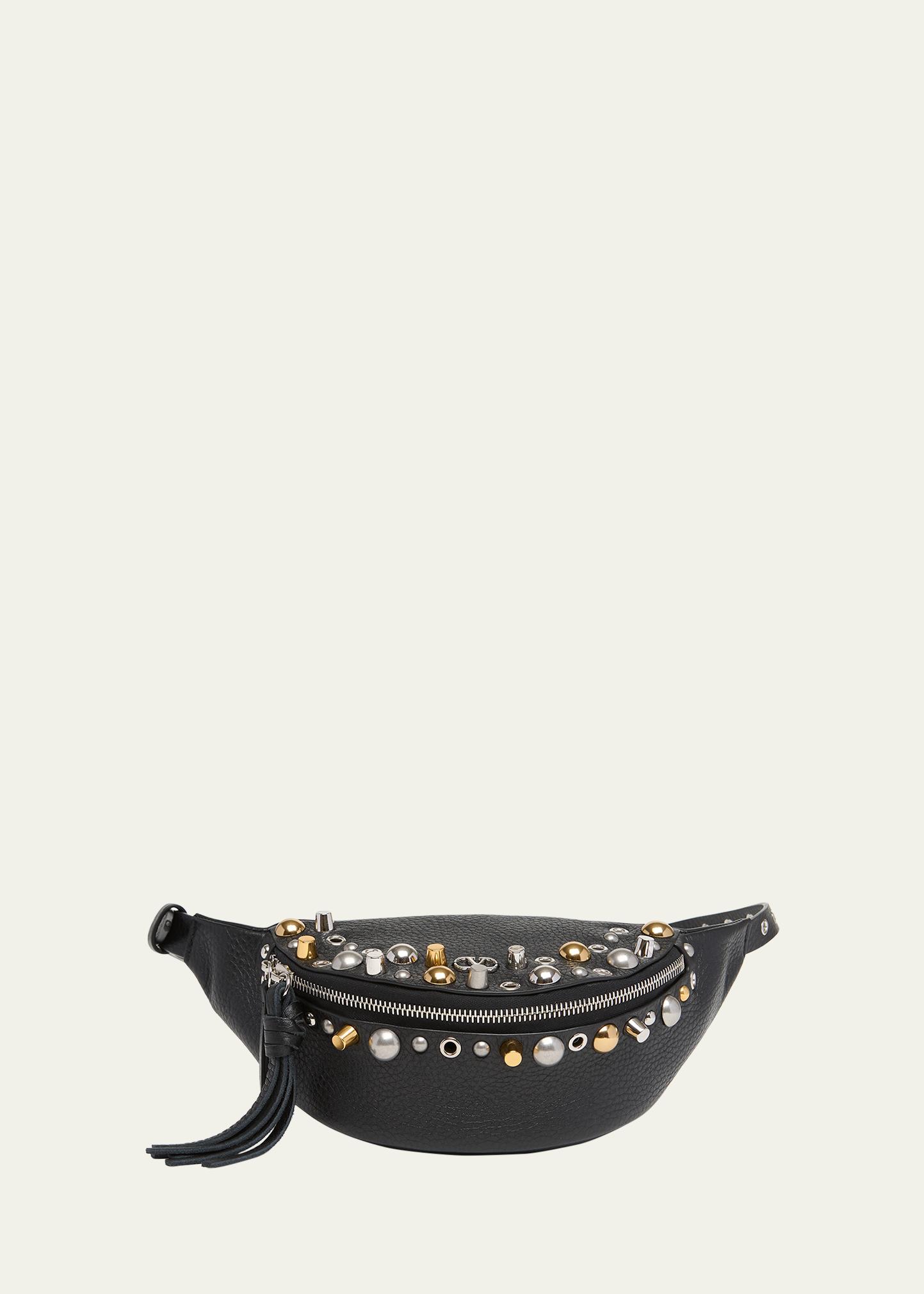 Valentino Garavani Supervee Belt Bag #242338V78B Valentino Garavani Brown Leather Supervee Shoulder Bag main image 2