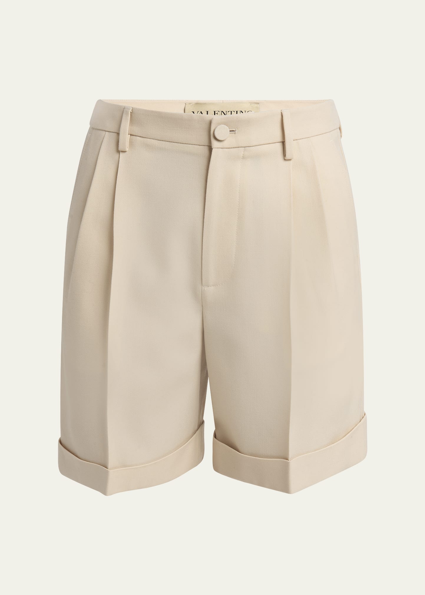 ショートパンツ VALENTINO SHORTS (5B3RF2U58TC KEZ) Valentino Garavani VLogo Signature Cotton Shorts | Green