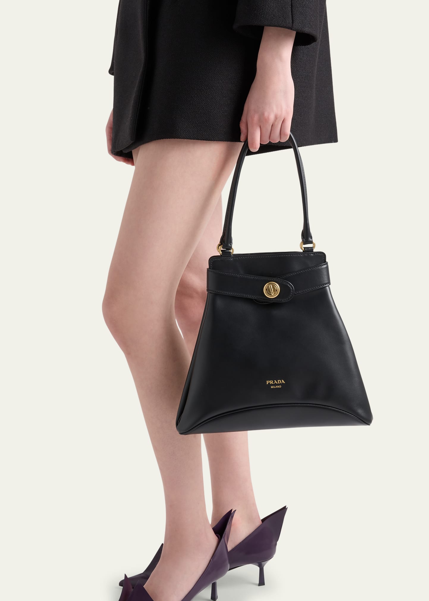 【日本入手困難】Large Prada Etude leather bag トートバッグ 日本入手困難】Large Prada Etude leather bag トートバッグ