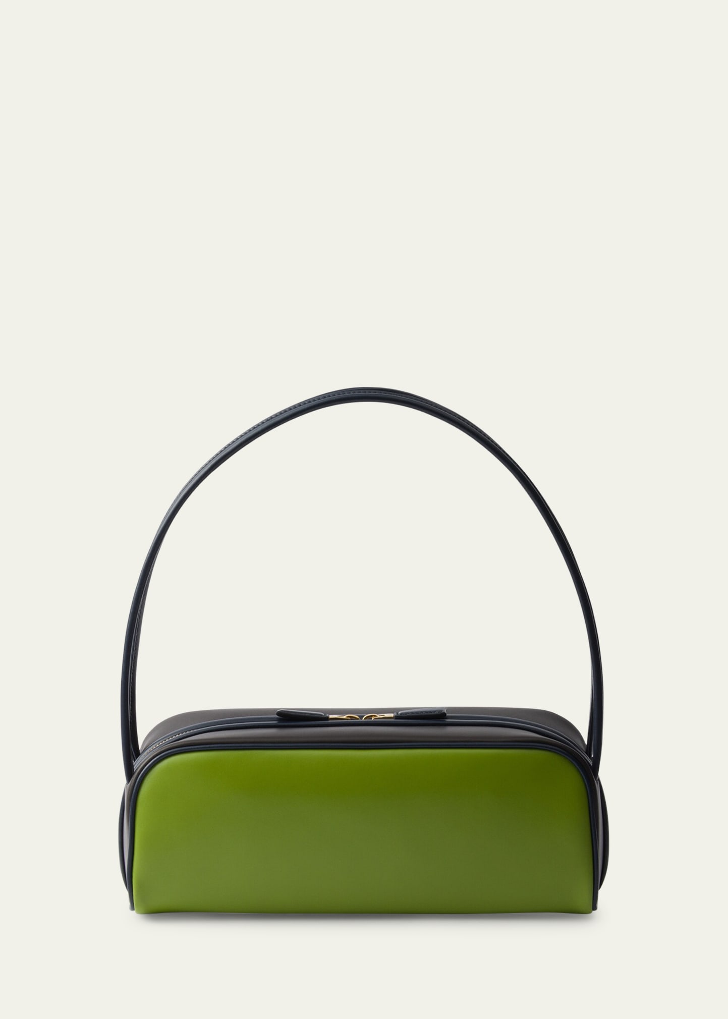 Prada Swing Bicolor Leather Shoulder Bag - Bergdorf Goodman