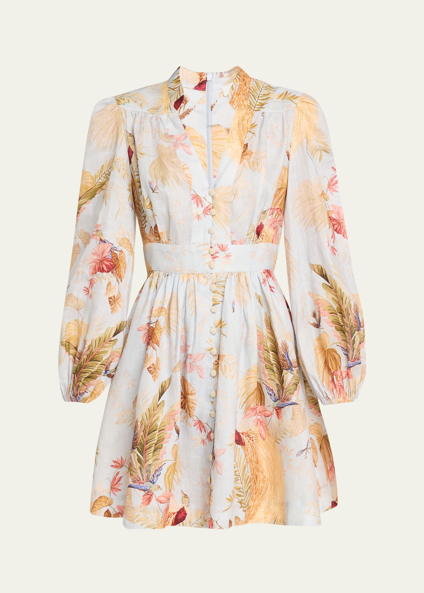 Ascension Plunge Mini Dress