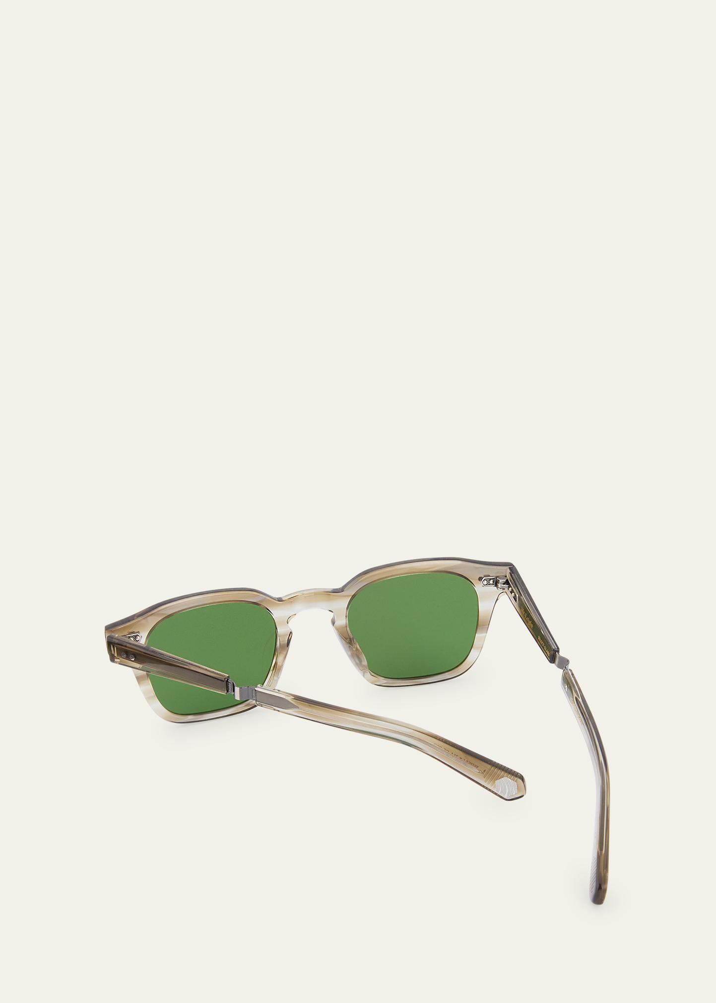 Mr. Leight Men's Adonis S Square Sunglasses - Bergdorf Goodman