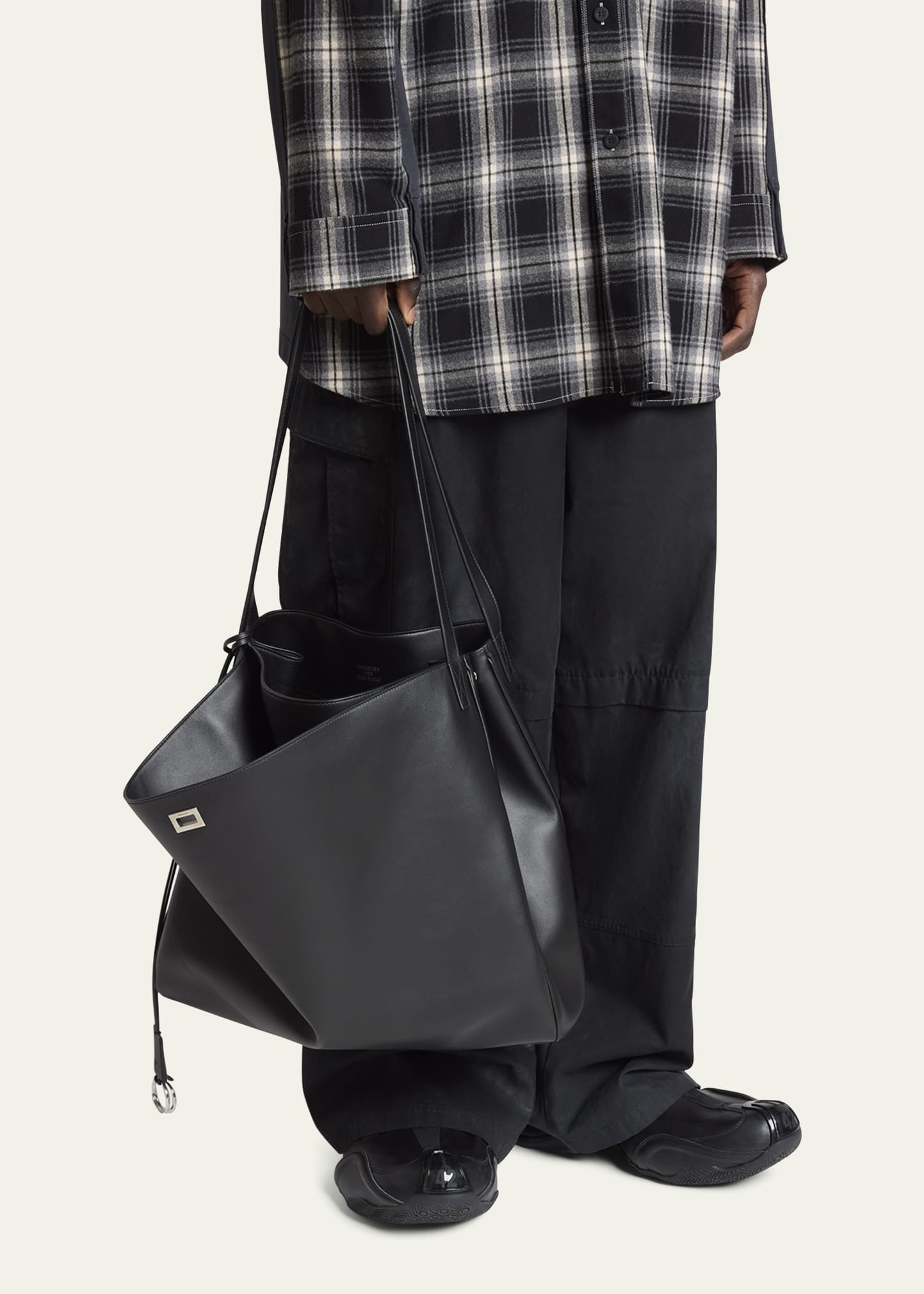 BALENCIAGA RODEO トートバッグ　NORTH-SOUTH ロデオ BALENCIAGA】RODEO NORTH-SOUTH トートバッグ クロッシュ クレ