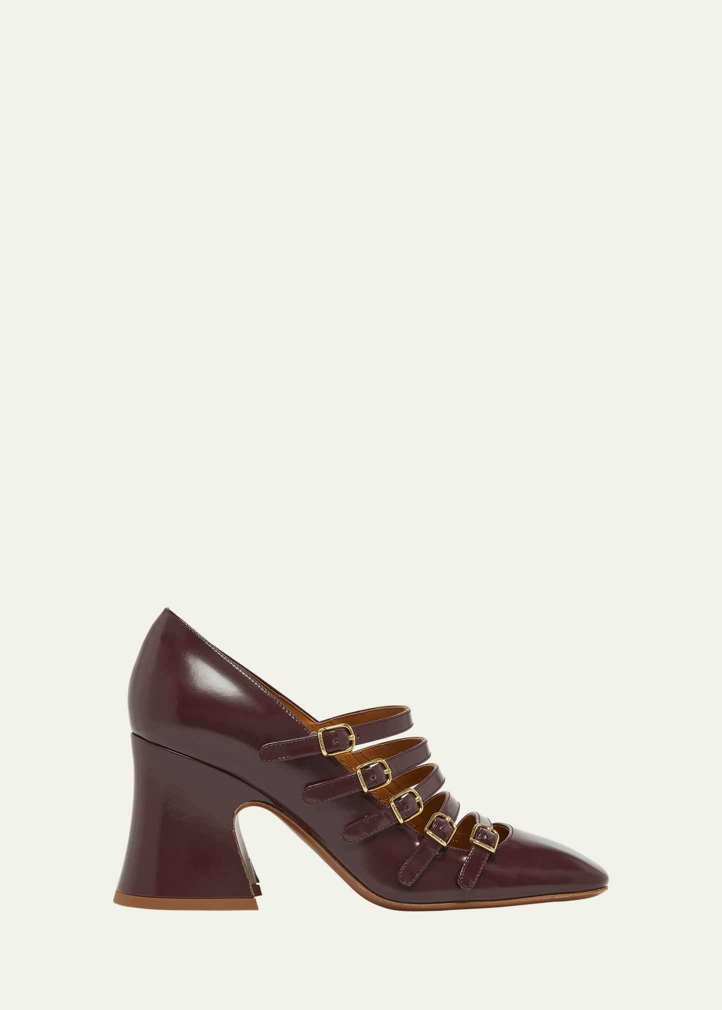 パンプス Chloe Black Leather Janis Pumps Chloé Janis Pump | Chloé US