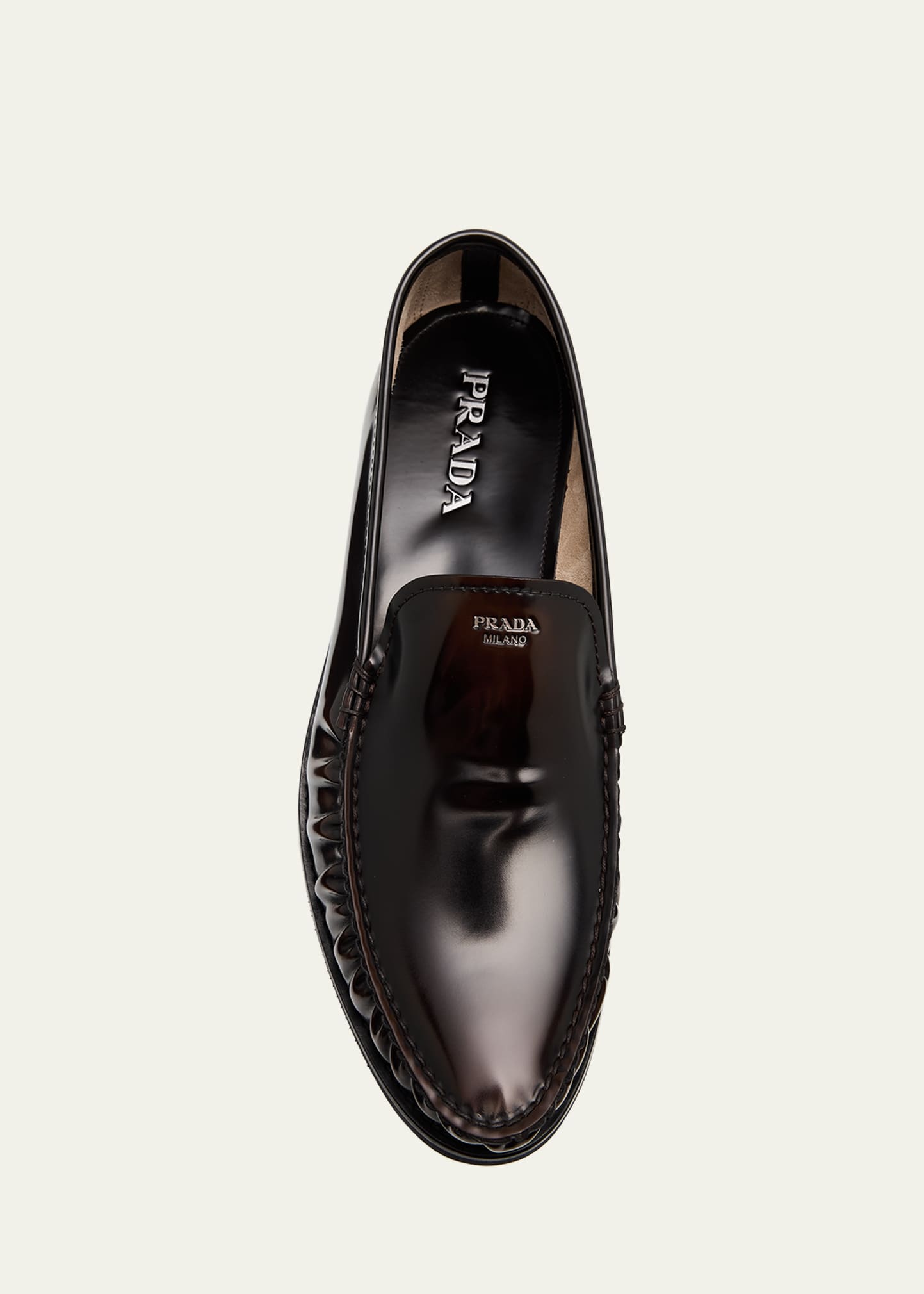 Prada Men's Venetian Loafers - Bergdorf Goodman