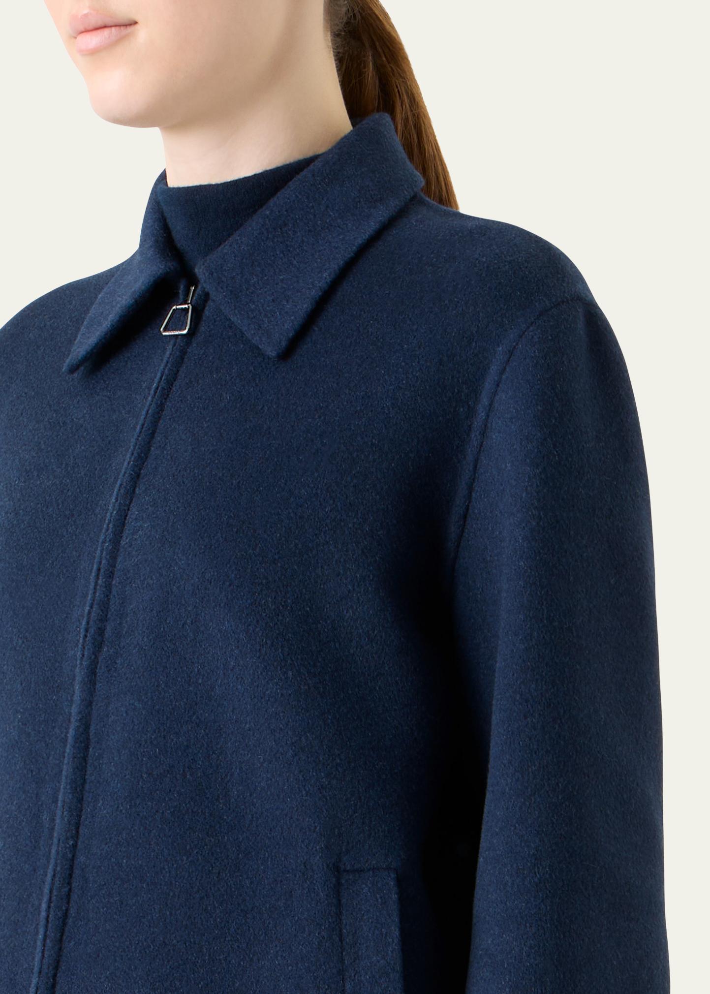 Akris Dylan Cashmere Double-Face Zip Jacket - Bergdorf Goodman