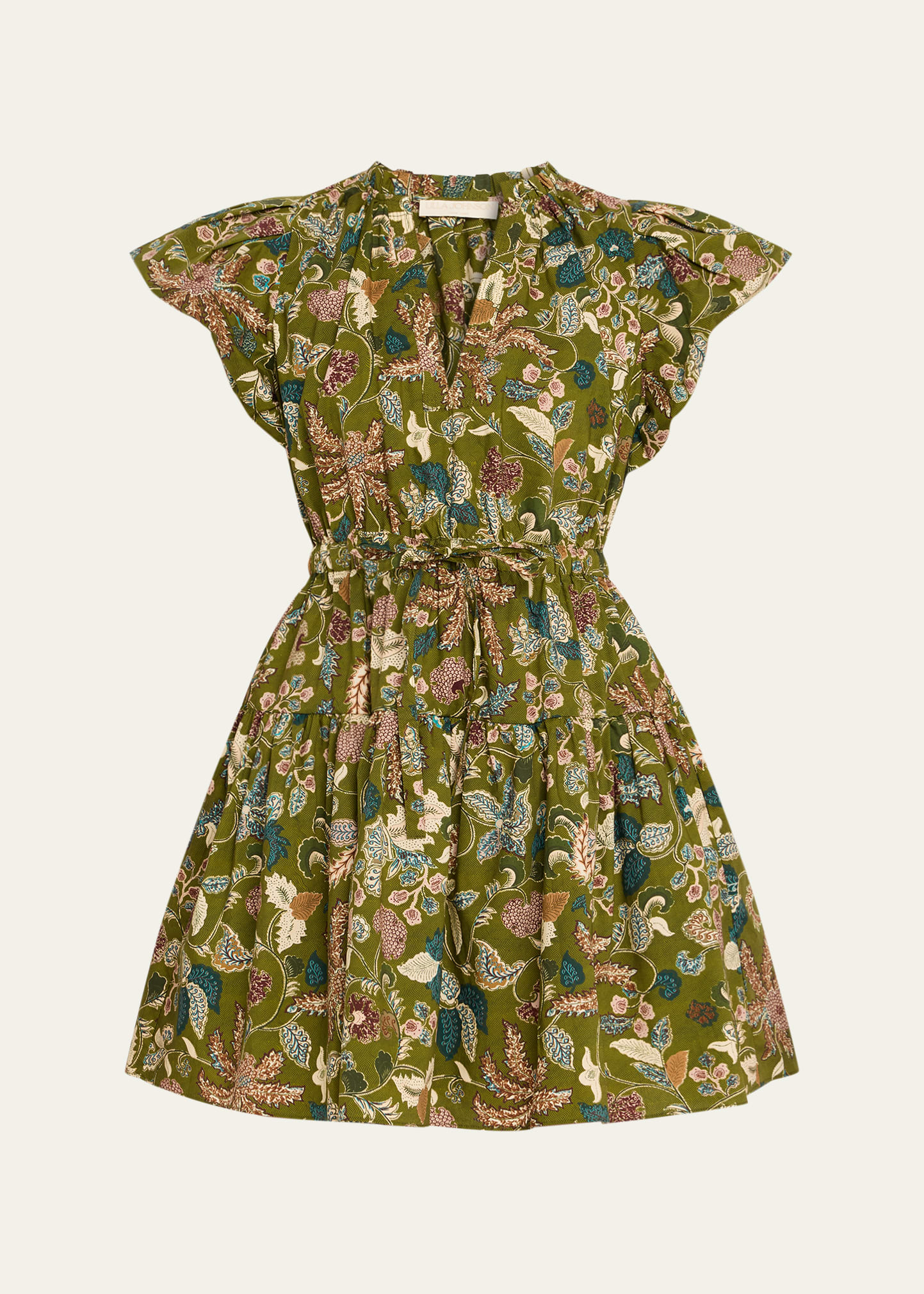 送料関税込★Ulla Johnson★パロマプリント ポプリン ドレス ULLA JOHNSON Caprice Chiffon Dress In Botanical Print | Holt