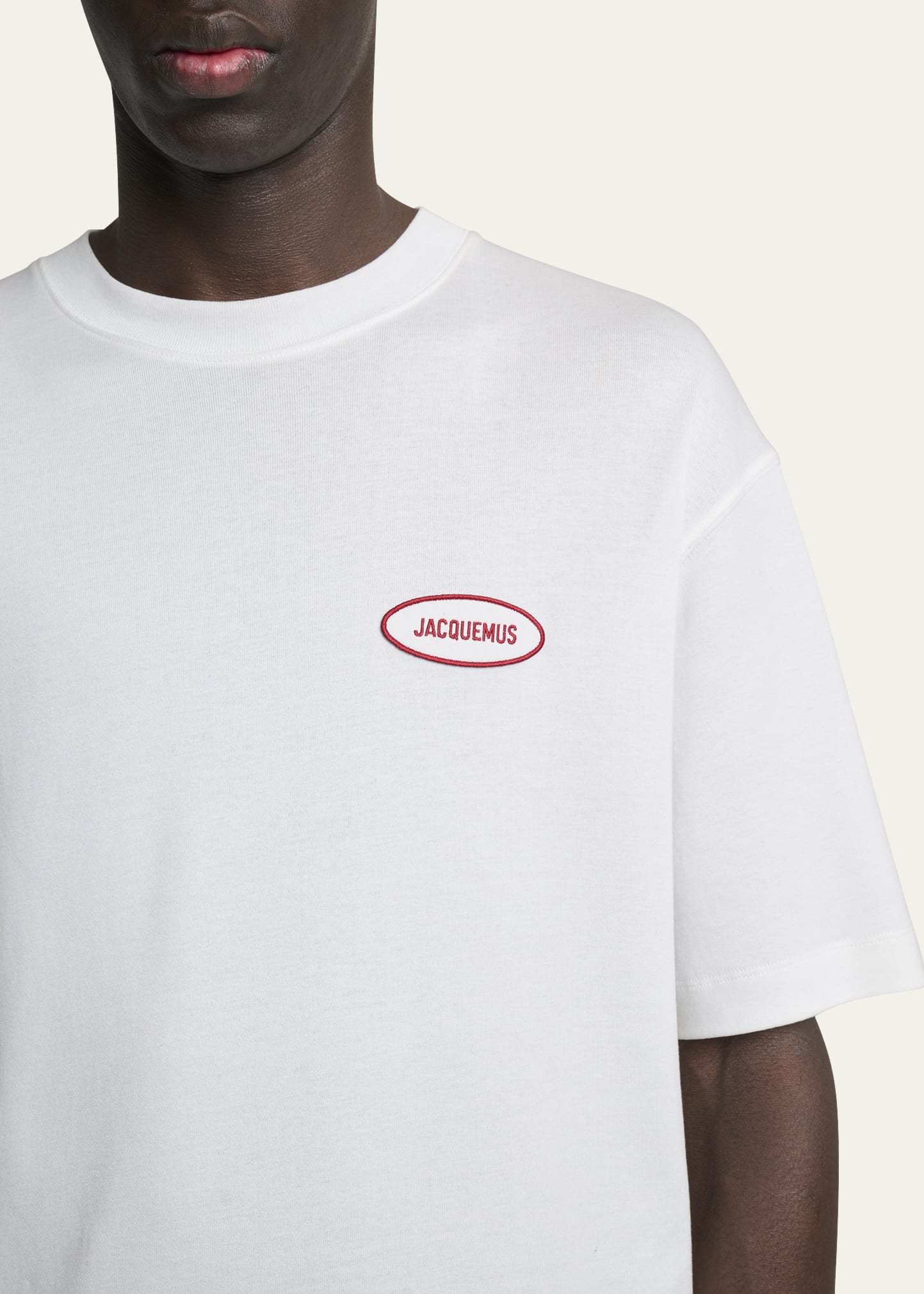 【JACQUEMUS】t-shirt ロゴTシャツ Jacquemus Le T-shirt Logo T-shirt Navy Men's - SS22 - US