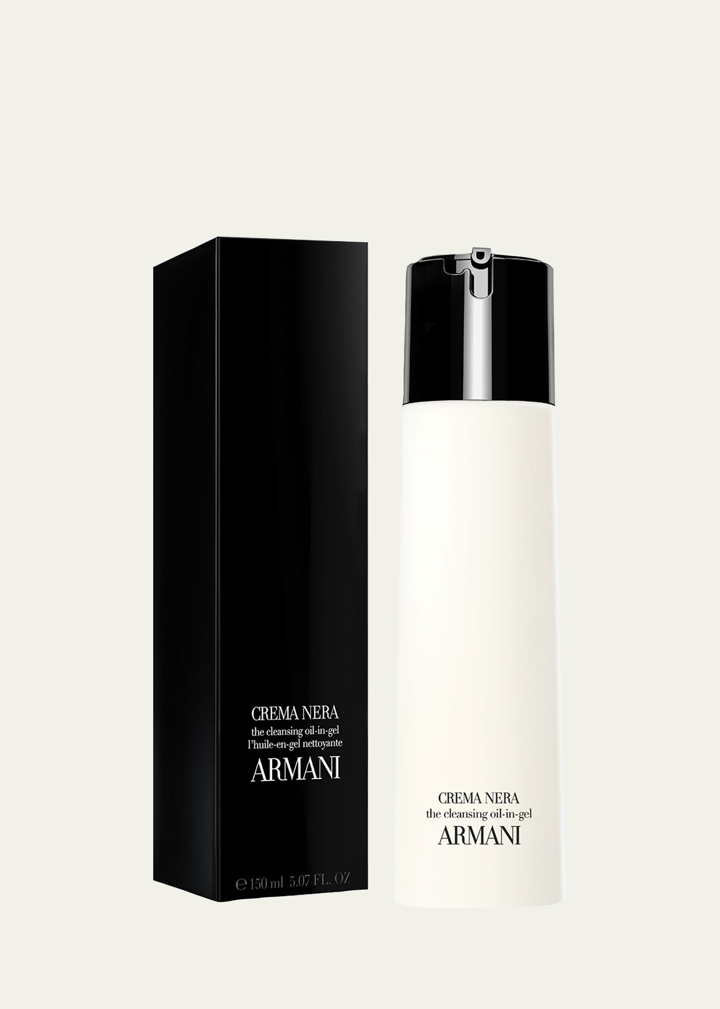 Giorgio Armani Crema Nera Cleanser Oil In Gel, 5 oz. - Bergdorf