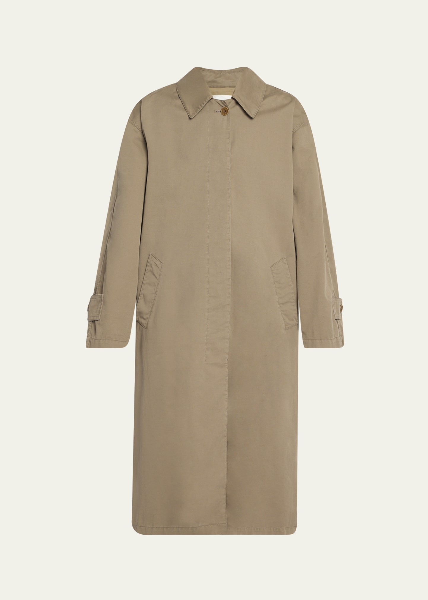 コート [THE ROW] ROCCO COAT THE ROW Rocco Cotton-Cashmere Long Trench Coat - Bergdorf