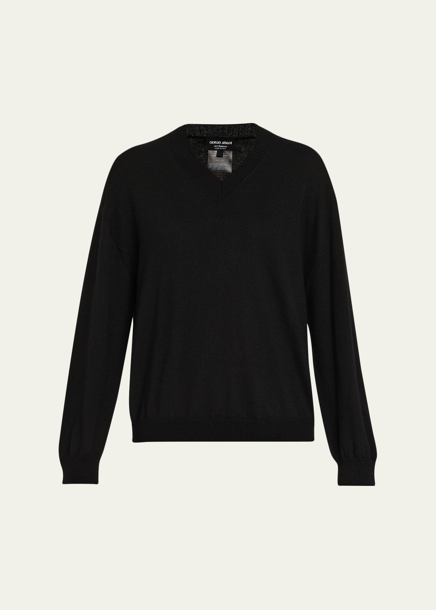 ニット・セーター GIORGIO ARMANI PULLOVER IN CASHMERE Giorgio Armani V-Neck Cashmere Sweater - Bergdorf Goodman