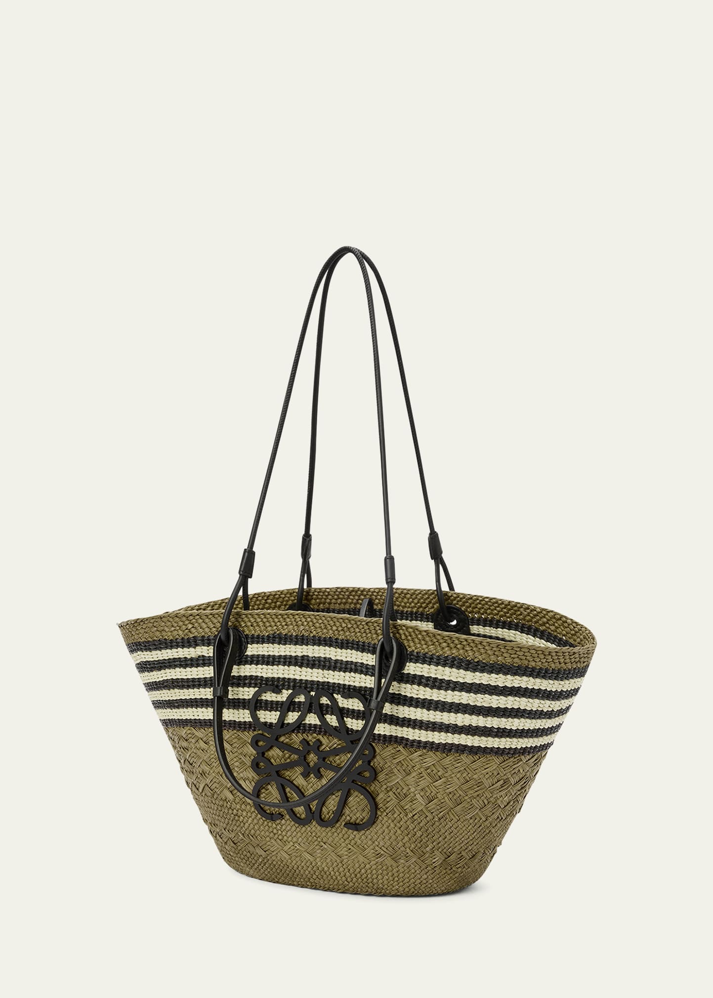 Loewe x Paula's Ibiza Medium Puzzle Fold Tote Bag in Raffia with