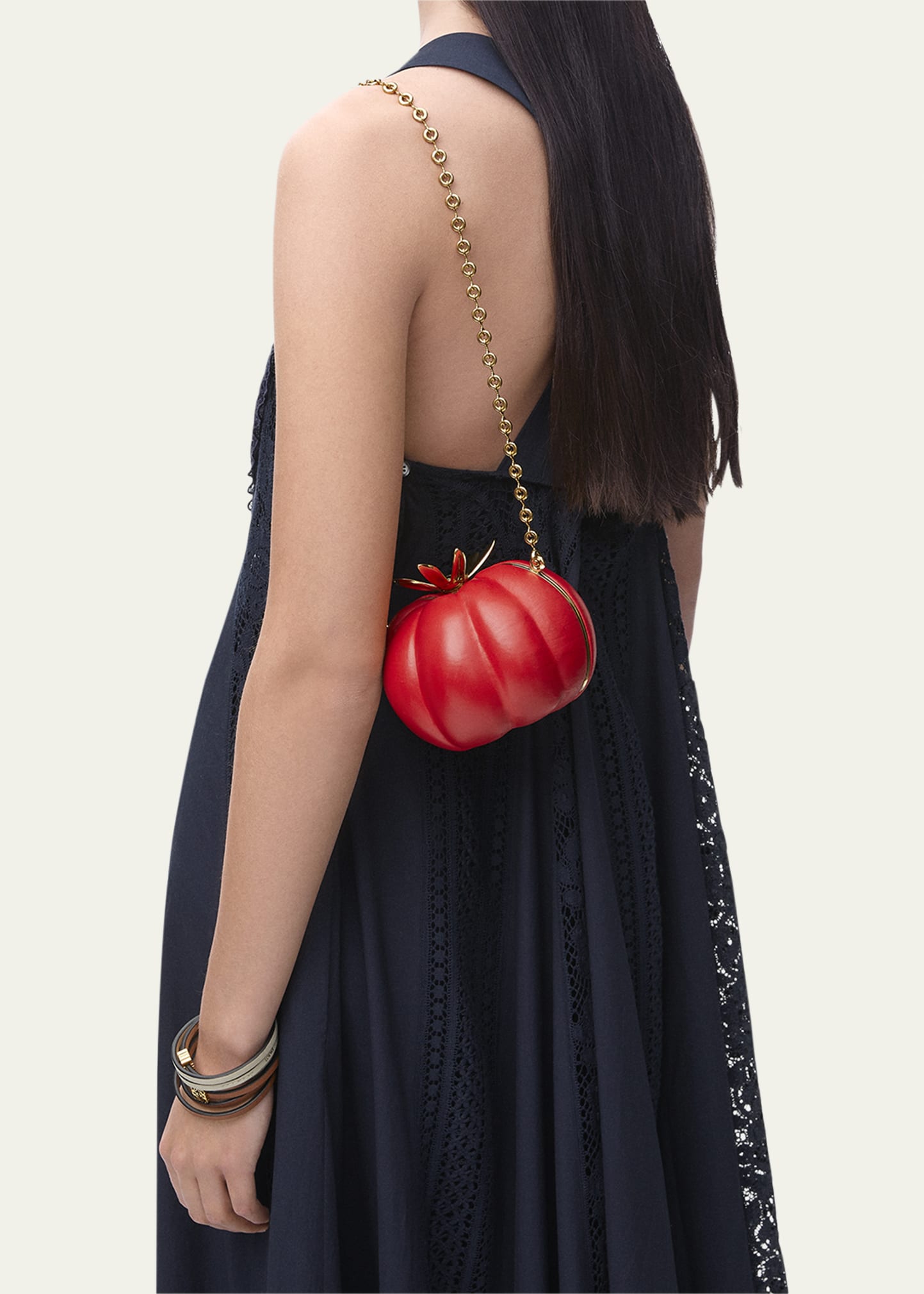 Loewe x Paula's Ibiza Tomato Clutch Bag in Napa Leather - Bergdorf