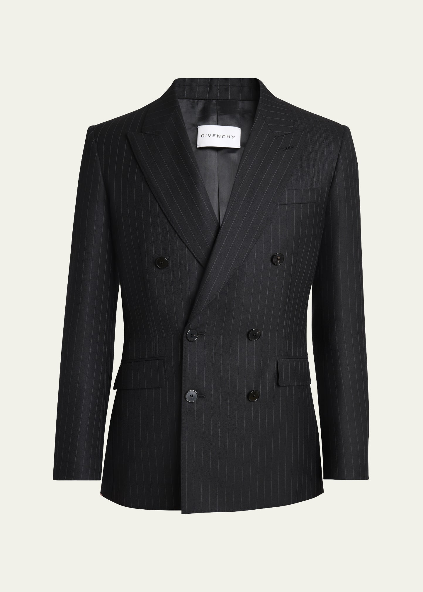 Givenchy Men's Double-Breasted Pinstripe Sport Coat - Bergdorf Goodman