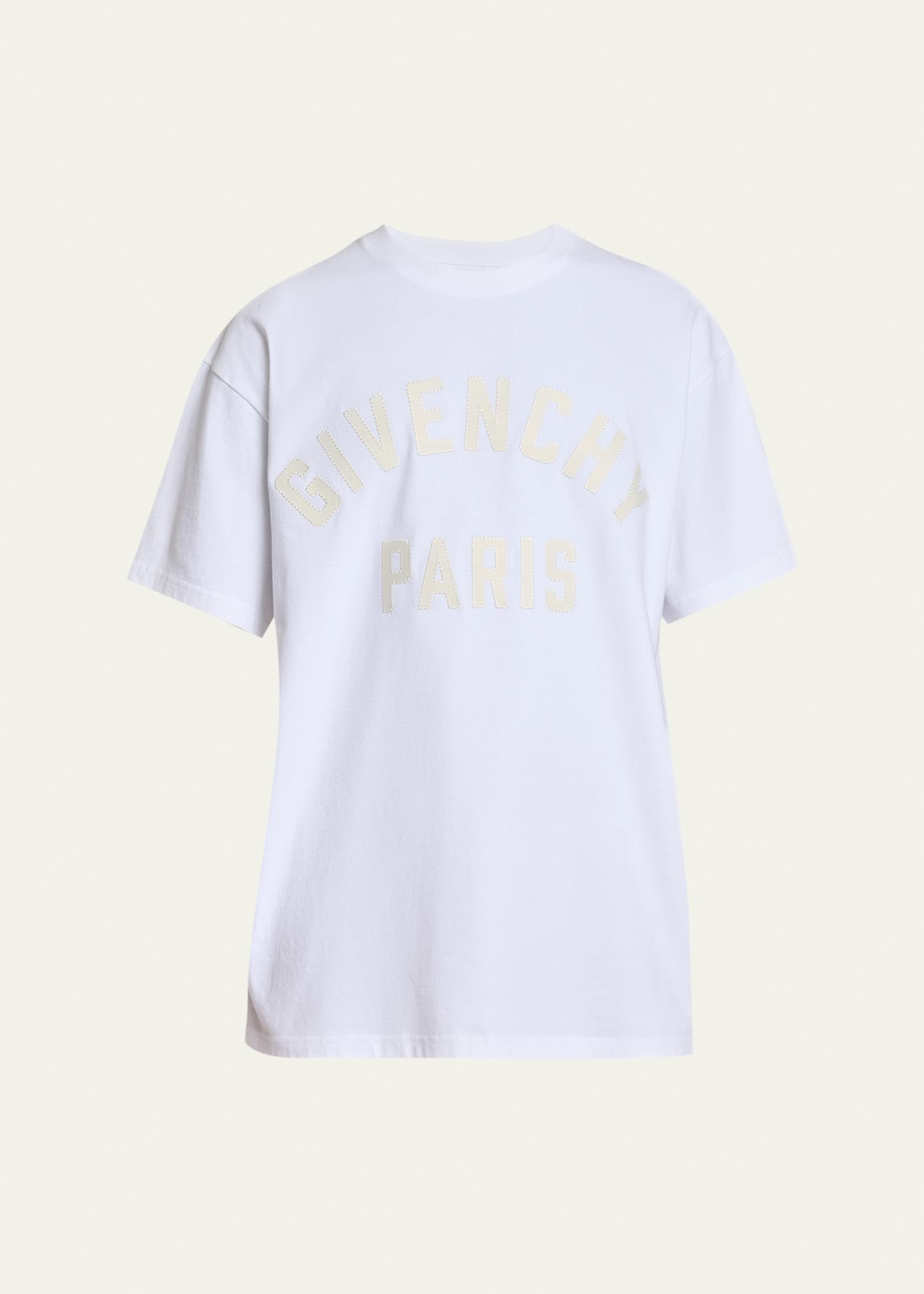Givenchy Men's Logo Crewneck T-Shirt - Bergdorf Goodman