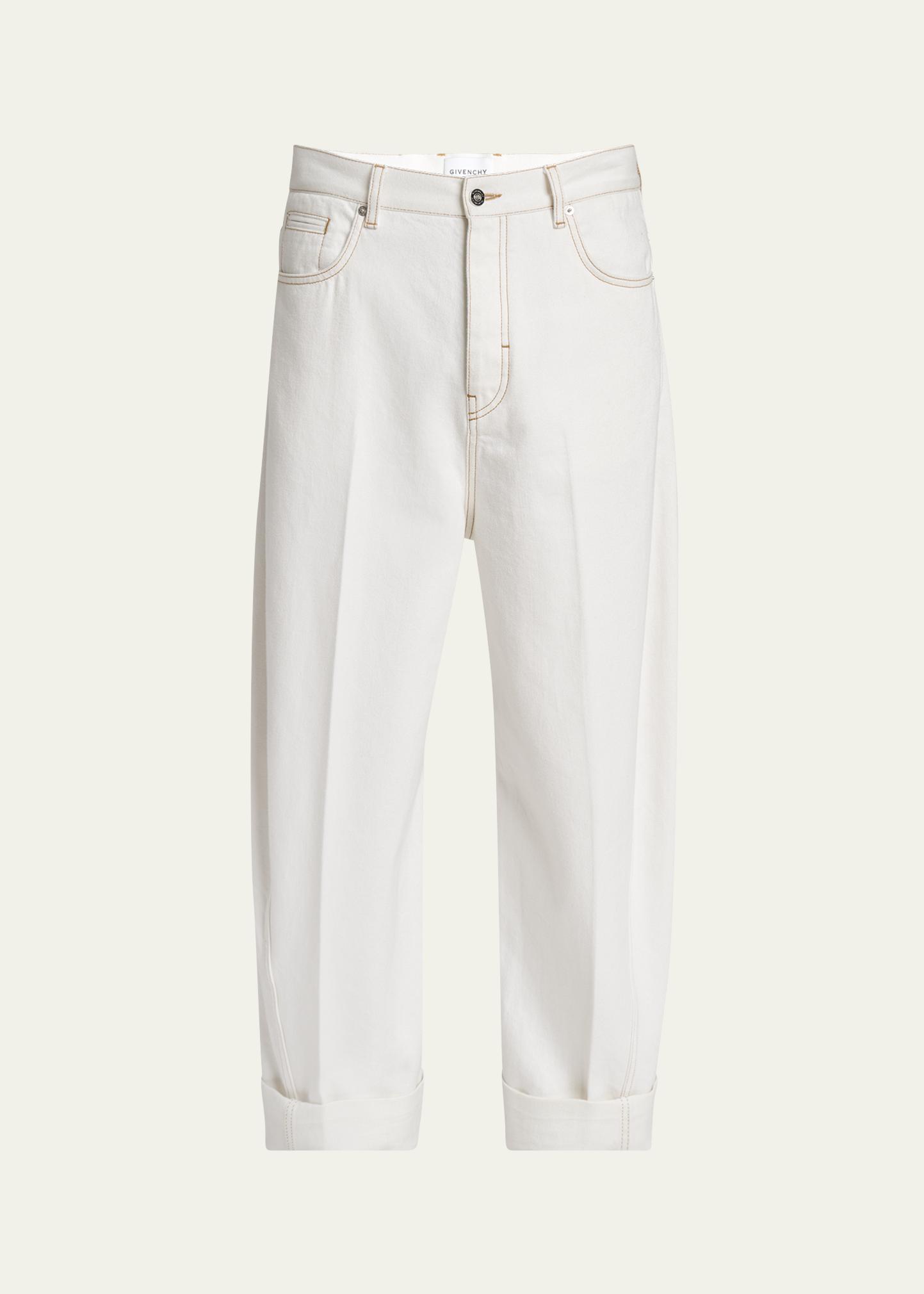 Givenchy Men's Twisted-Seam Denim Jeans - Bergdorf Goodman