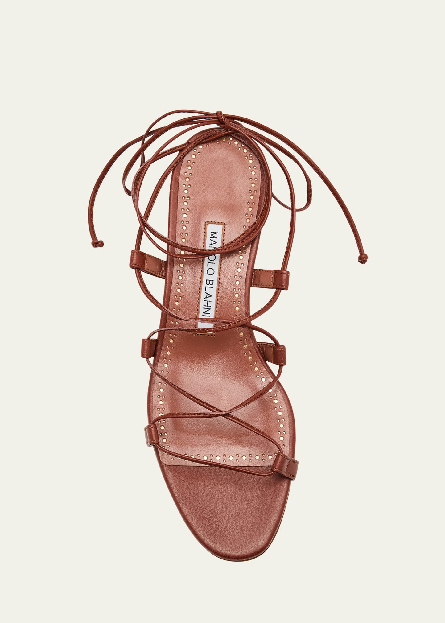 超美品 MANOLO BLAHNIK 37 パンチングレザー $5400 SIGNED New Manolo Blahnik VALON BB Alligator Crocodile Pump