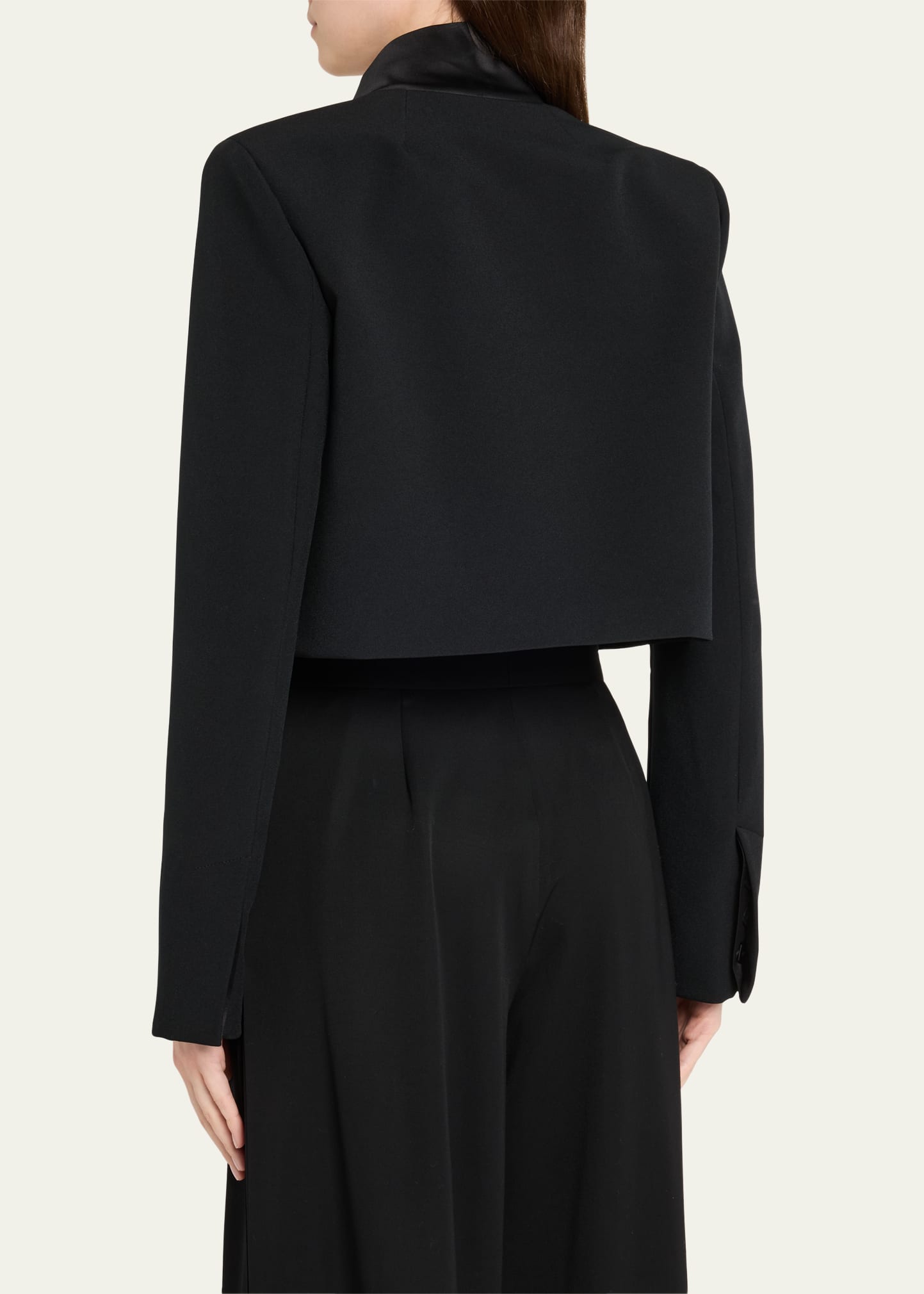 ジャケット Max Mara Tesoro Cropped Blazer Max Mara Tesoro Open Front Cropped Jacket - Bergdorf Goodman