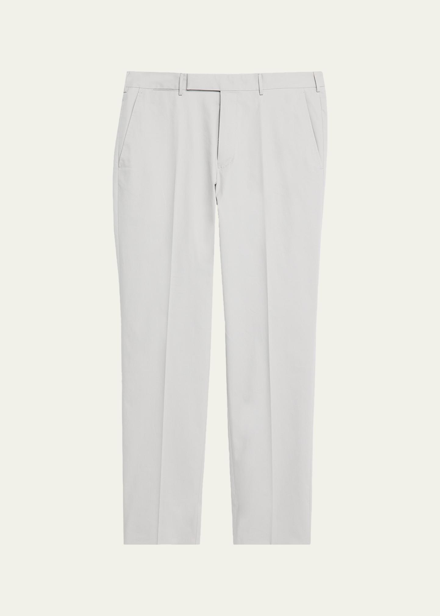ZEGNA Men's Cotton-Stretch Modern Fit Trousers - Bergdorf Goodman