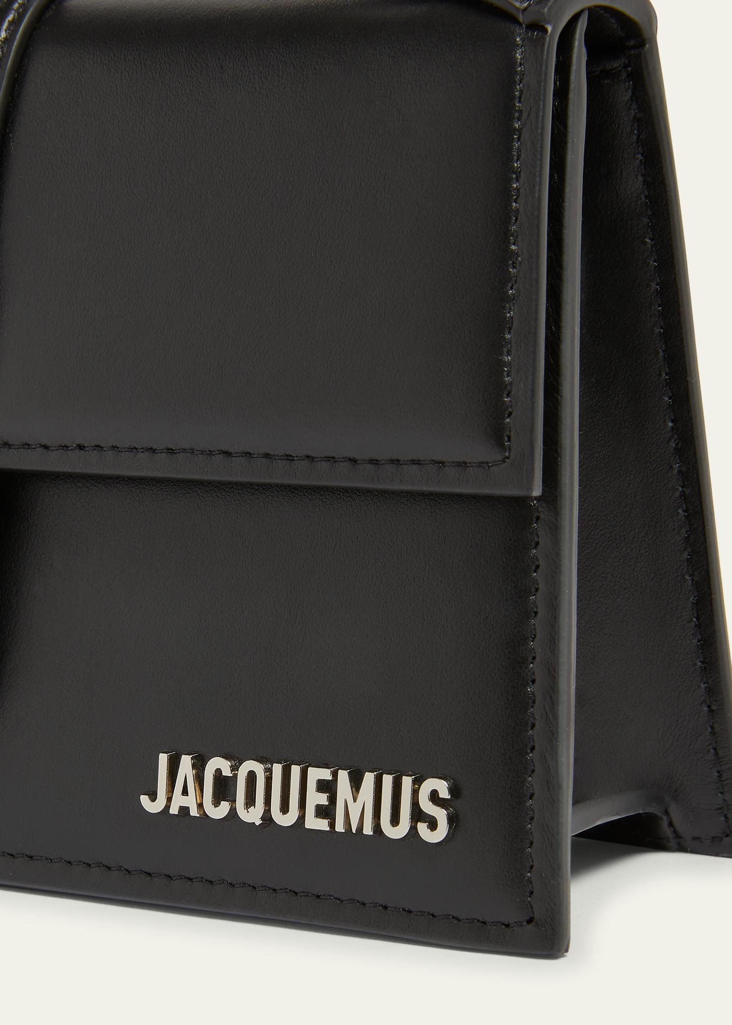 Jacquemus Le Grand Bambino Smooth Leather Top-Handle Bag