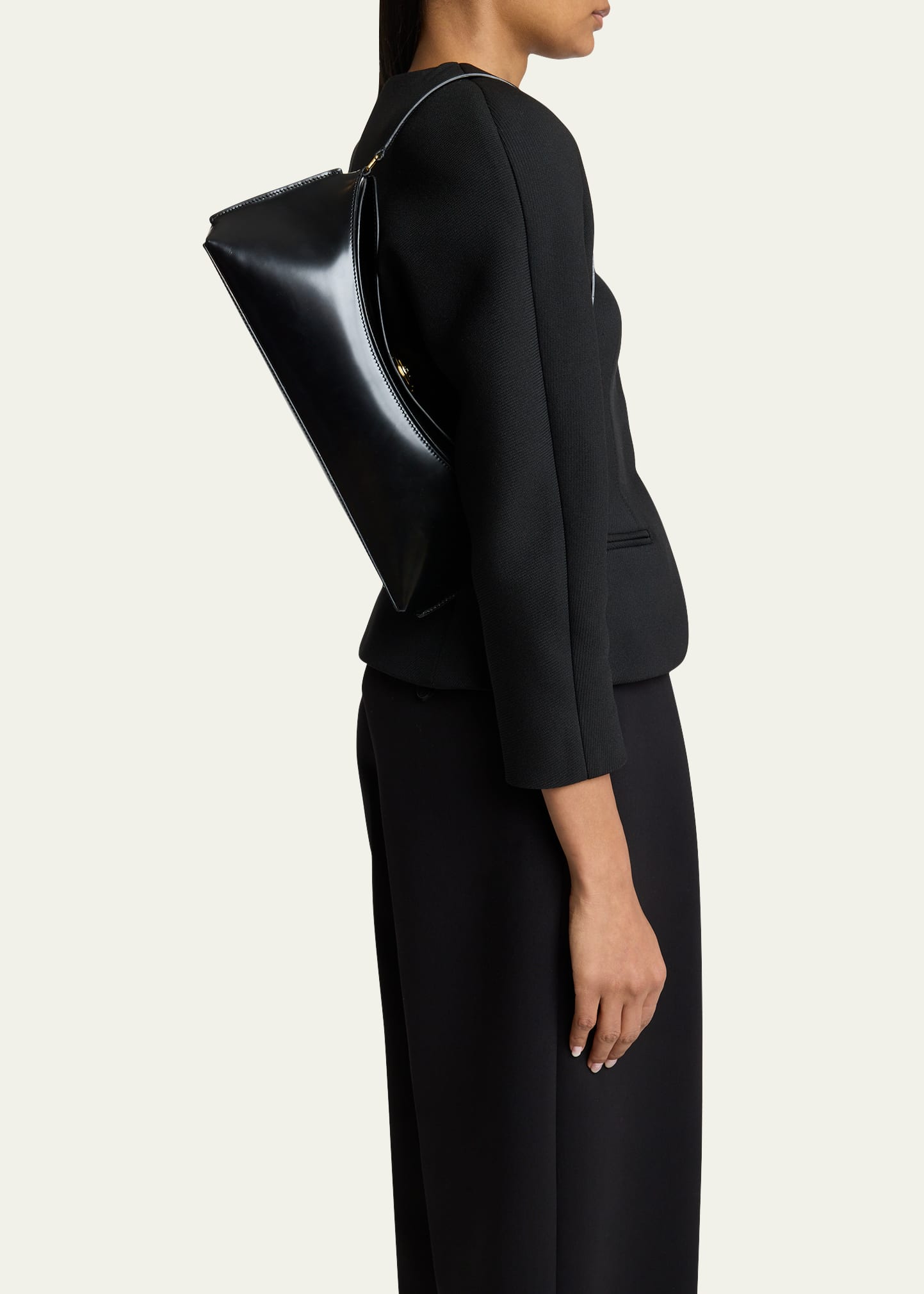 ショルダーバッグ・ポシェット Le Calisso Shoulder Bag Jacquemus Le Calisso Patent Leather Shoulder Bag - Bergdorf