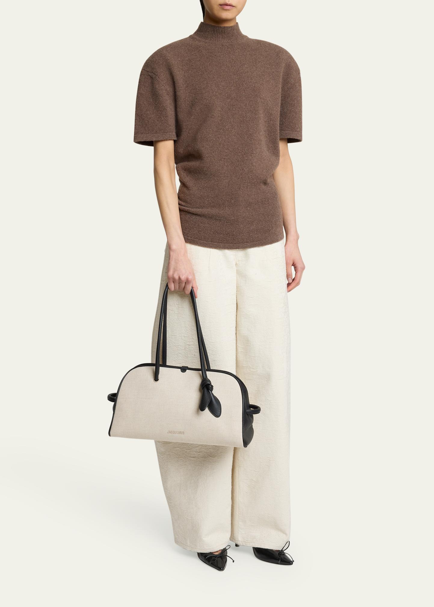 Jacquemus Le Turismo Linen-Blend Shoulder Bag - Bergdorf Goodman