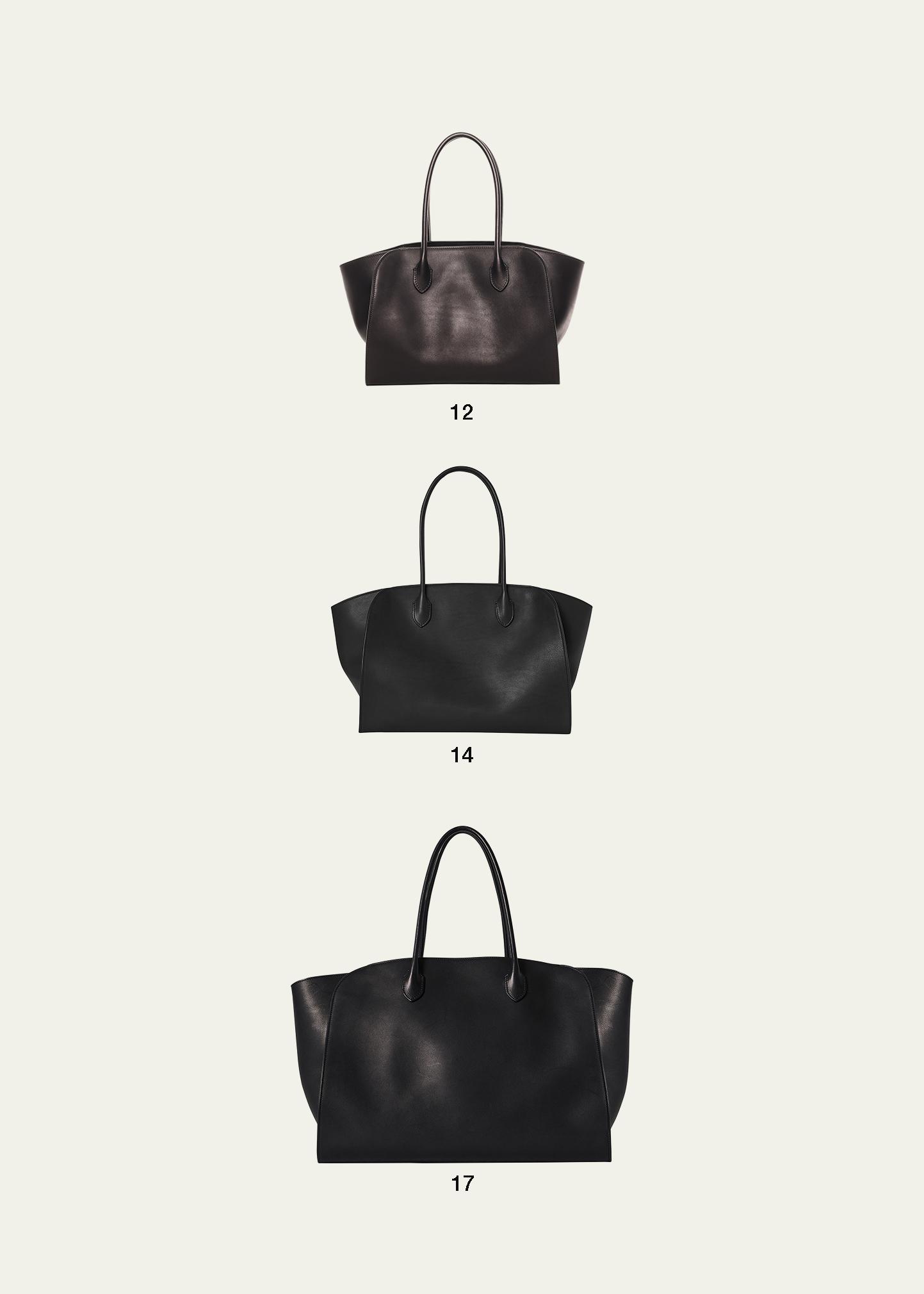 The Row Marlo 12 Tote Bag in Saddle Leather - Bergdorf Goodman