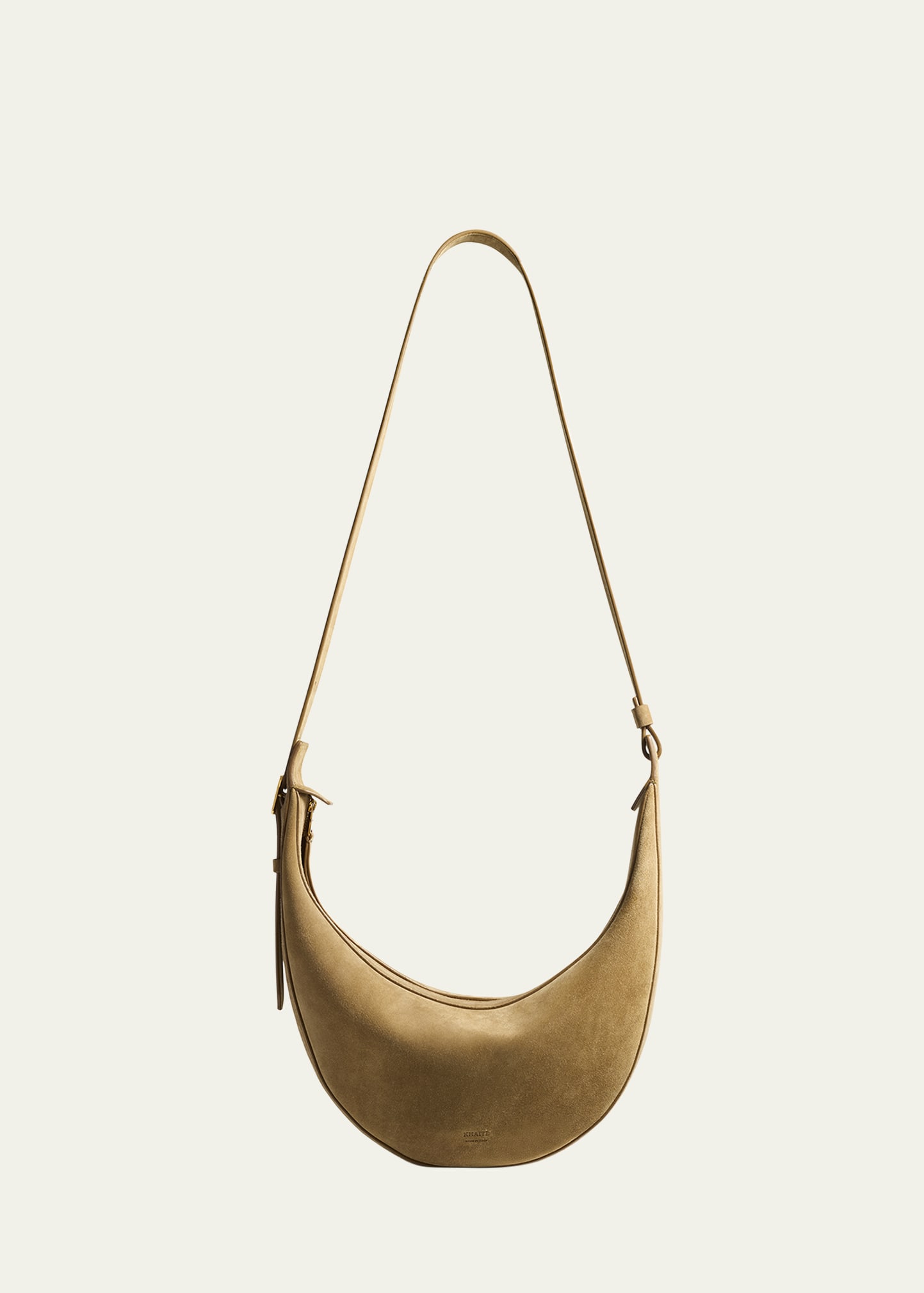 Khaite Augustina Small Suede Crossbody Bag - Bergdorf Goodman
