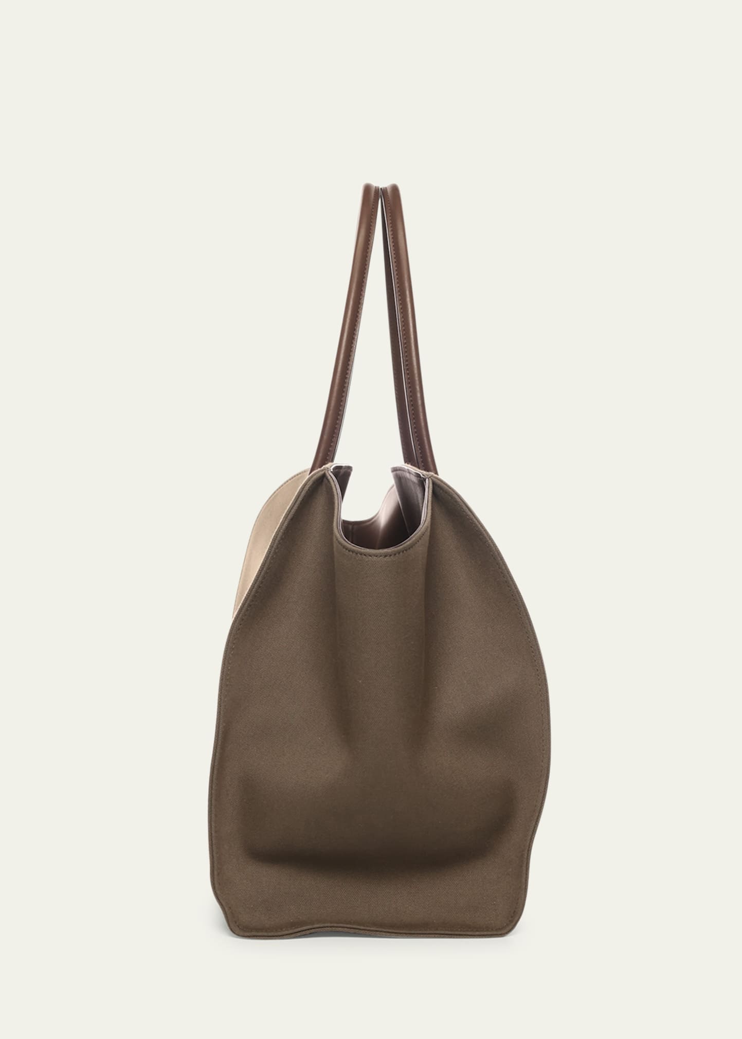 【関税&送料込】The Row Tote Bag Merlo 17 Dark Brown Marlo 17 Bag Brown in Leather – The Row