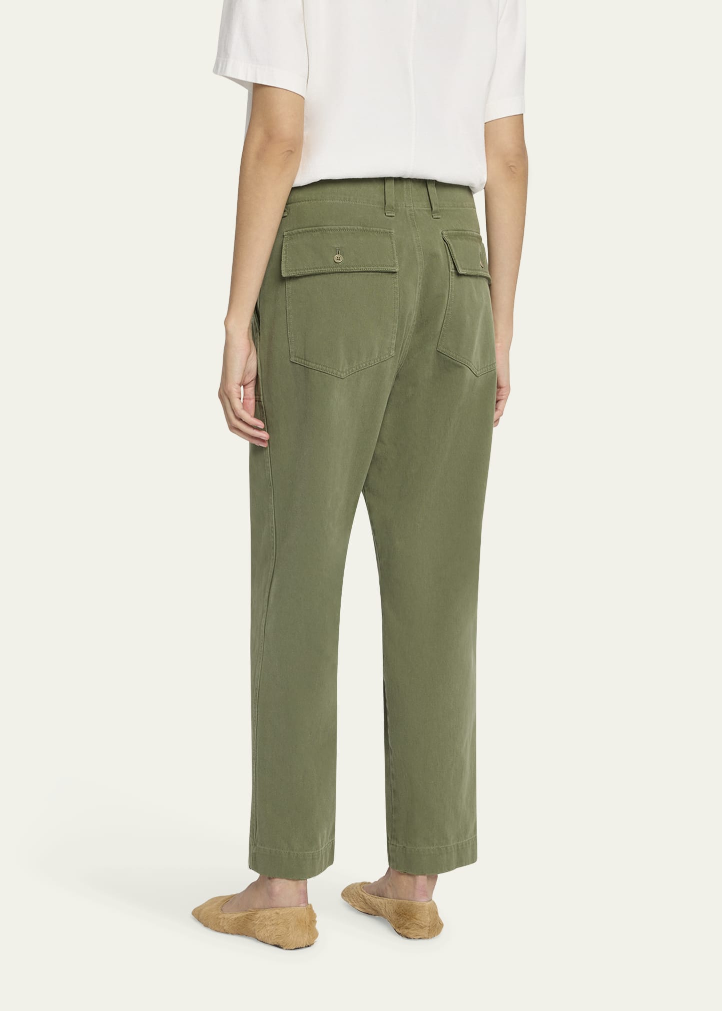 【関税&送料込】The Row Pantalone 楽天市場】THE ROW ザ・ロウ スラックスパンツ Tor Pant 7936