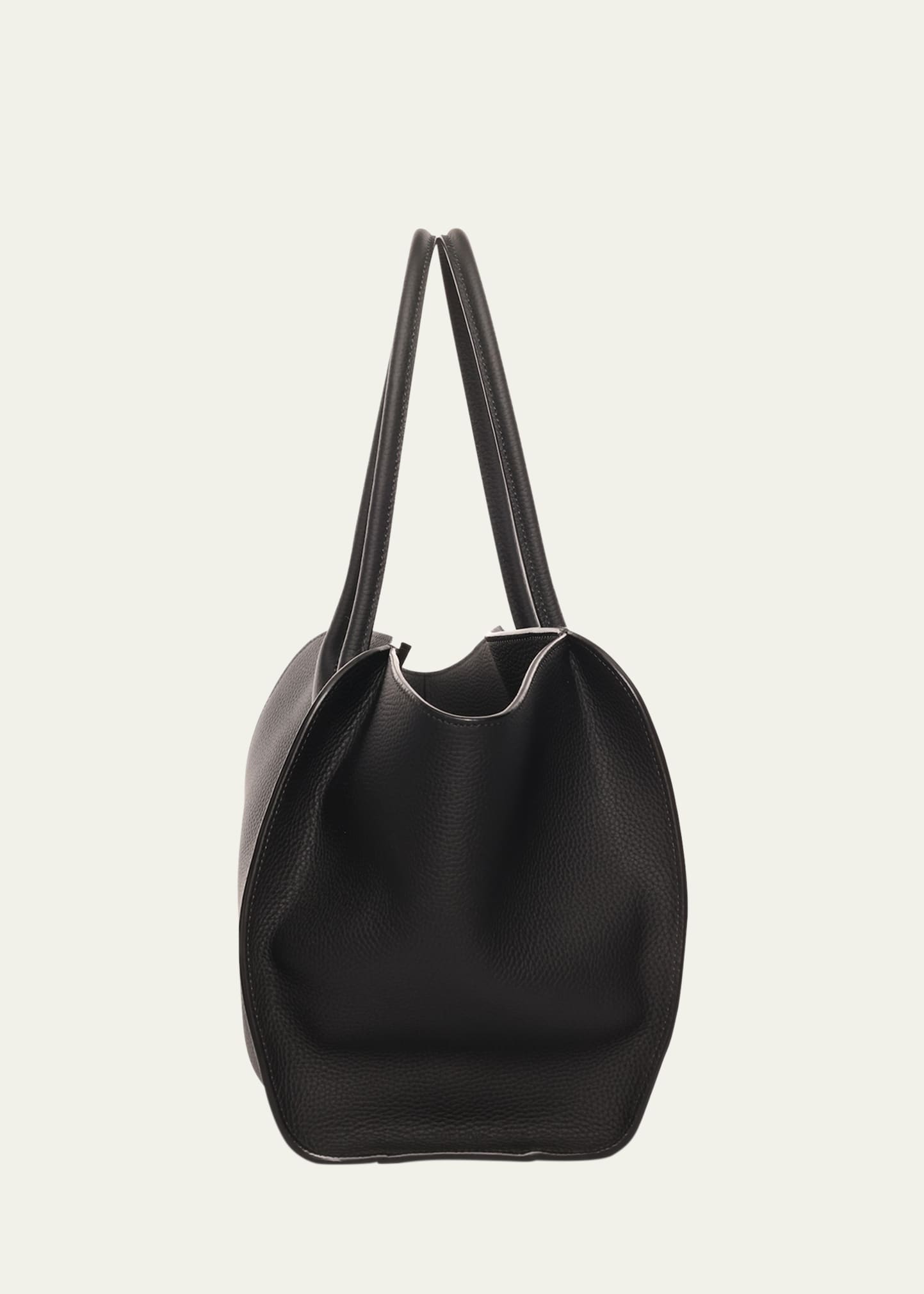 THE ROW Marlo 17 Matte Grain Leather Tote Bag - Bergdorf Goodman