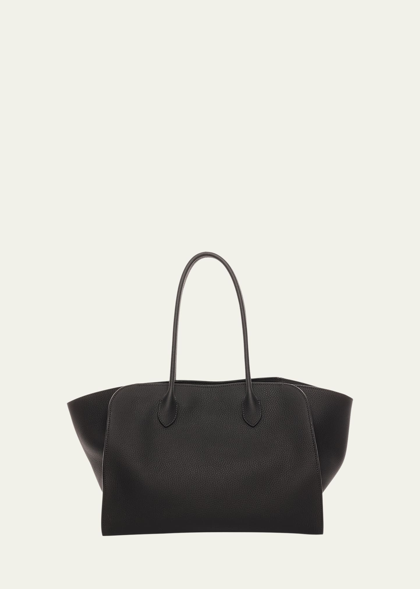 THE ROW Marlo 17 Matte Grain Leather Tote Bag - Bergdorf Goodman