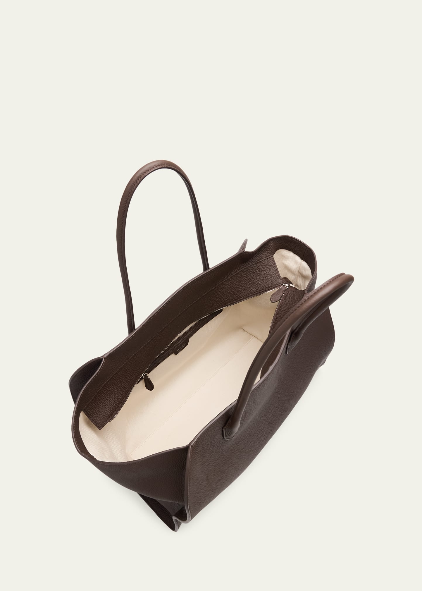 THE ROW Marlo 17 Matte Grain Leather Tote Bag - Bergdorf Goodman