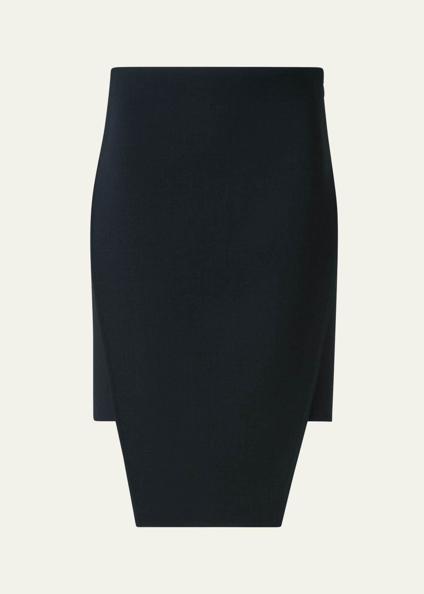 Akris Trapezoid Apron Mini Skirt - Bergdorf Goodman