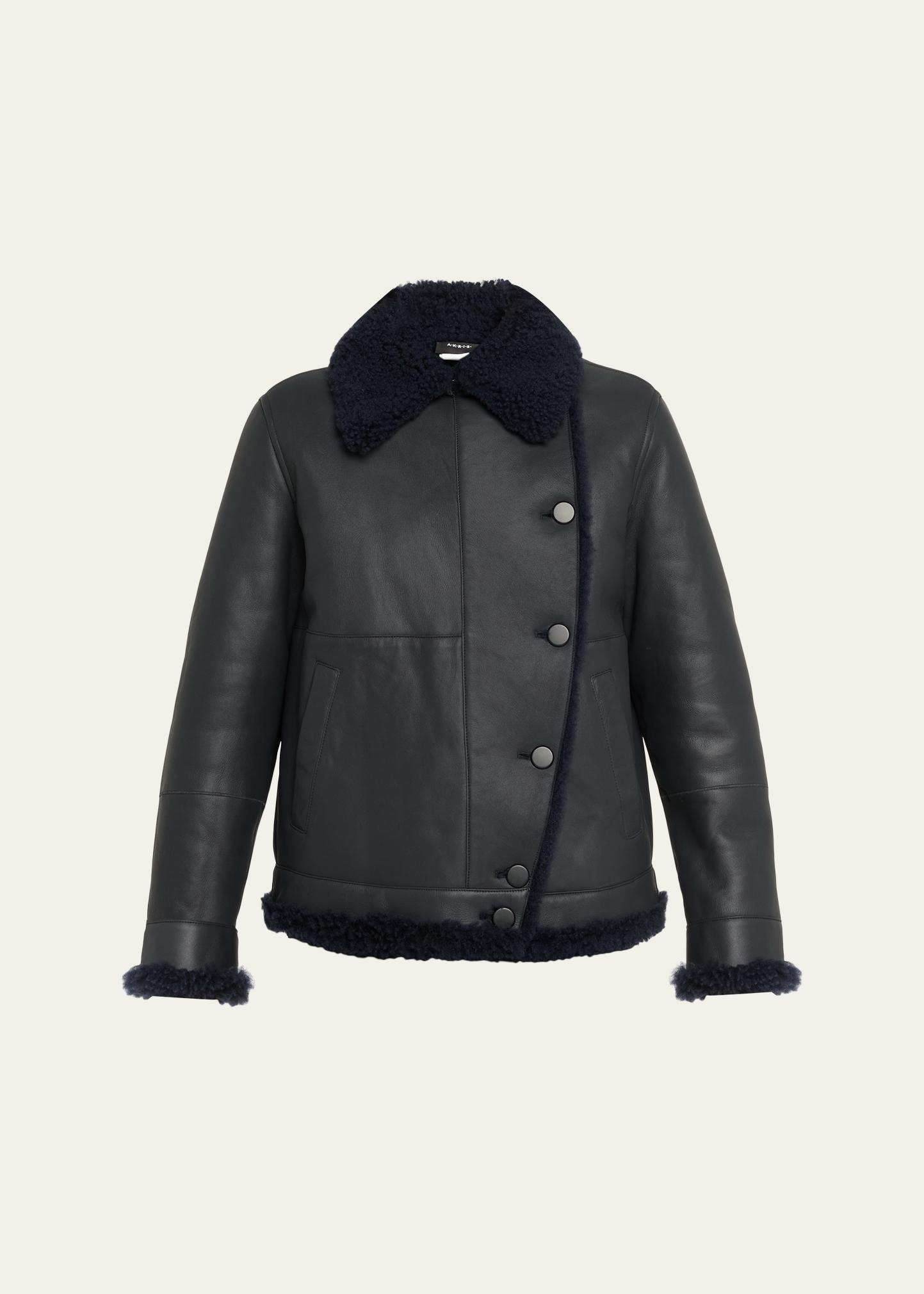 Akris Arno Lamb Shearling Jacket - Bergdorf Goodman