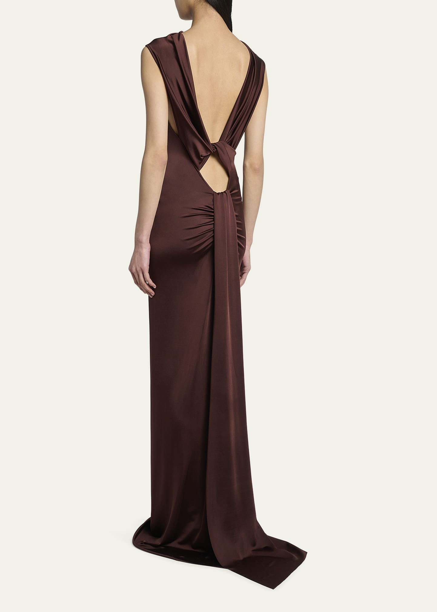Victoria Beckham カットアウトマキシドレス Victoria Beckham カットアウト マキシドレス | ブラック | FARFETCH JP