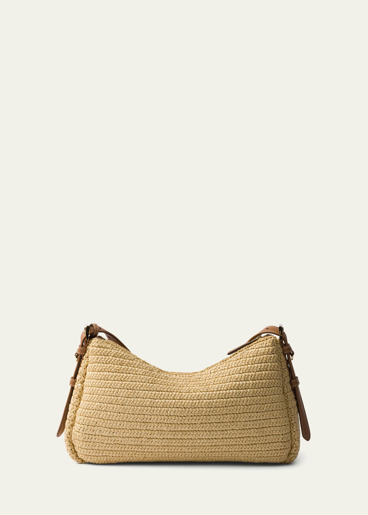 Prada Zip Crochet Shoulder Bag - Bergdorf Goodman