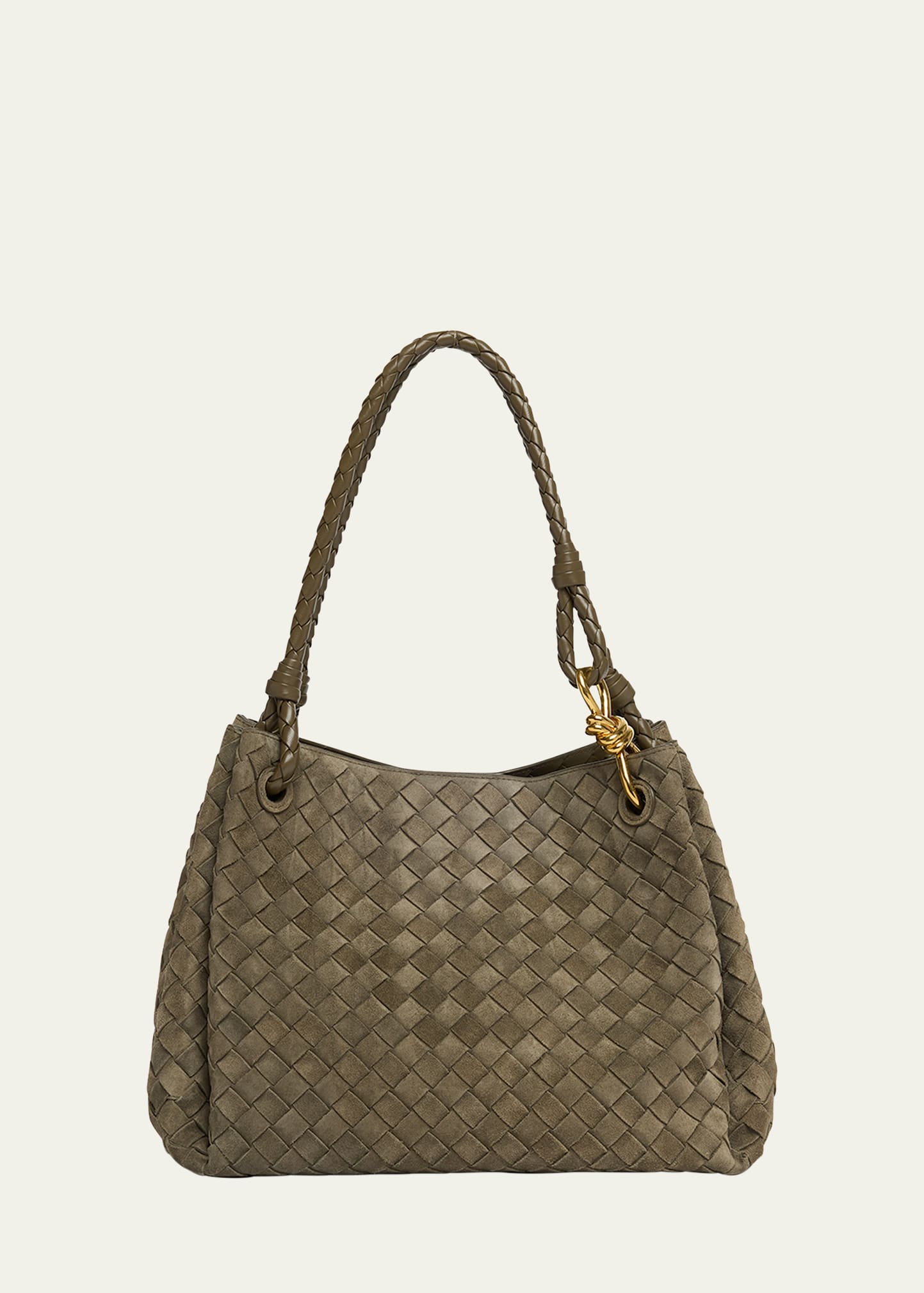 Bottega Veneta Large Parachute Suede Shoulder Bag - Bergdorf