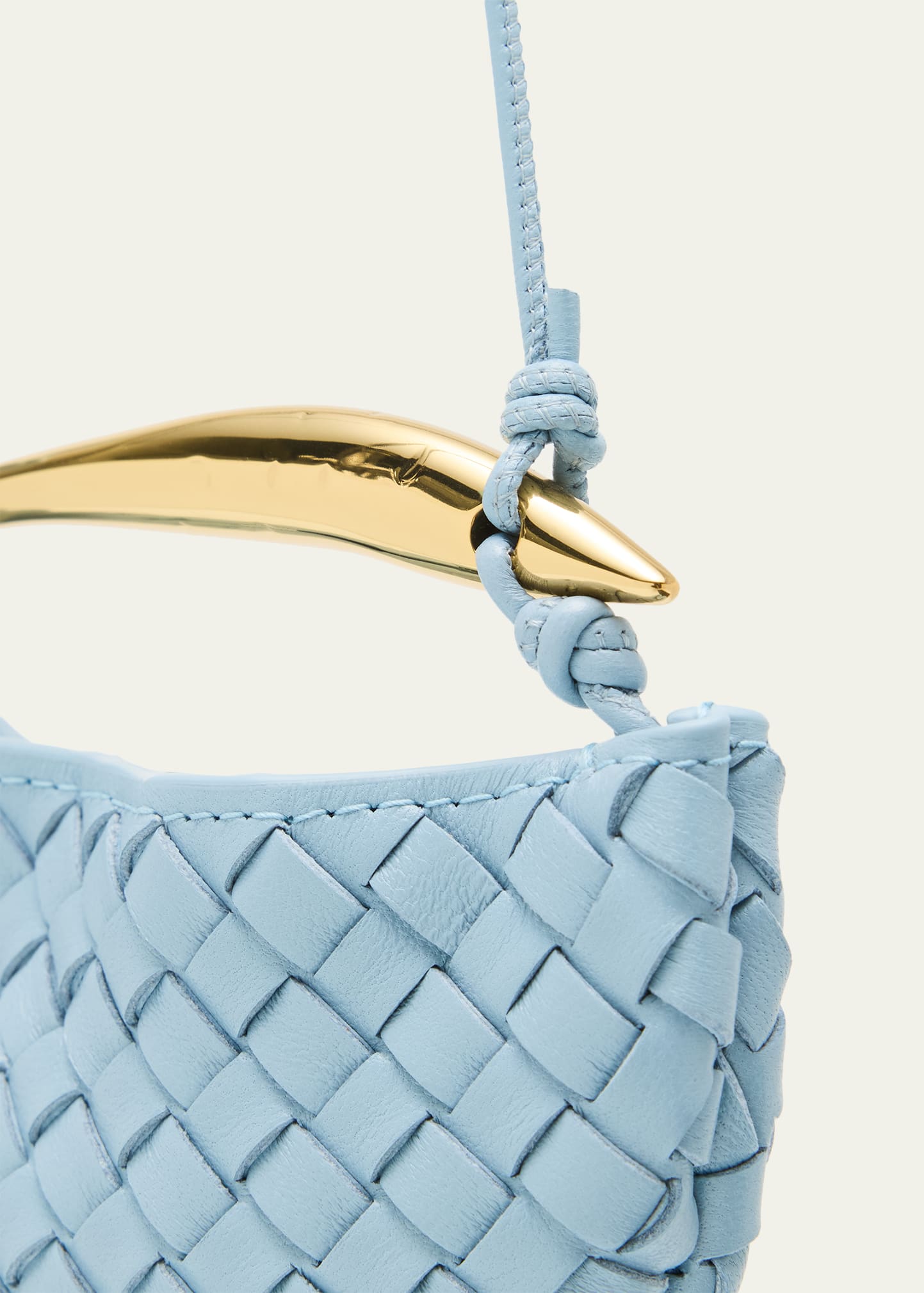 Bottega Veneta Sardine Leather Necklace Bag - Bergdorf Goodman