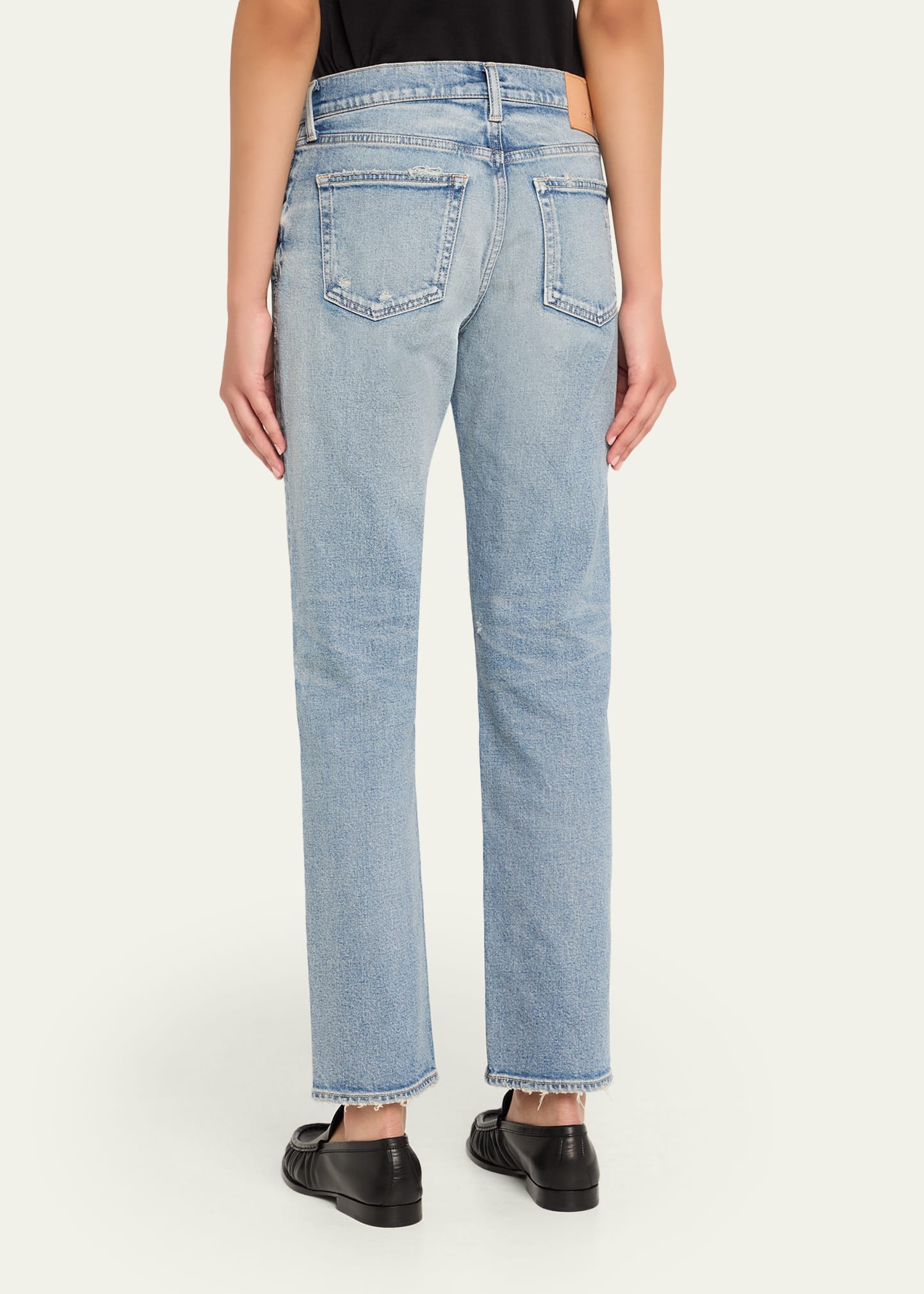 MOUSSY VINTAGE Selbyville Slim Straight Jeans - Bergdorf Goodman