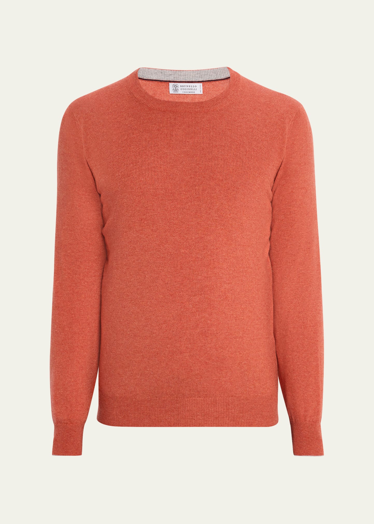 Brunello Cucinelli Men's Cashmere Crewneck Sweater - Bergdorf Goodman