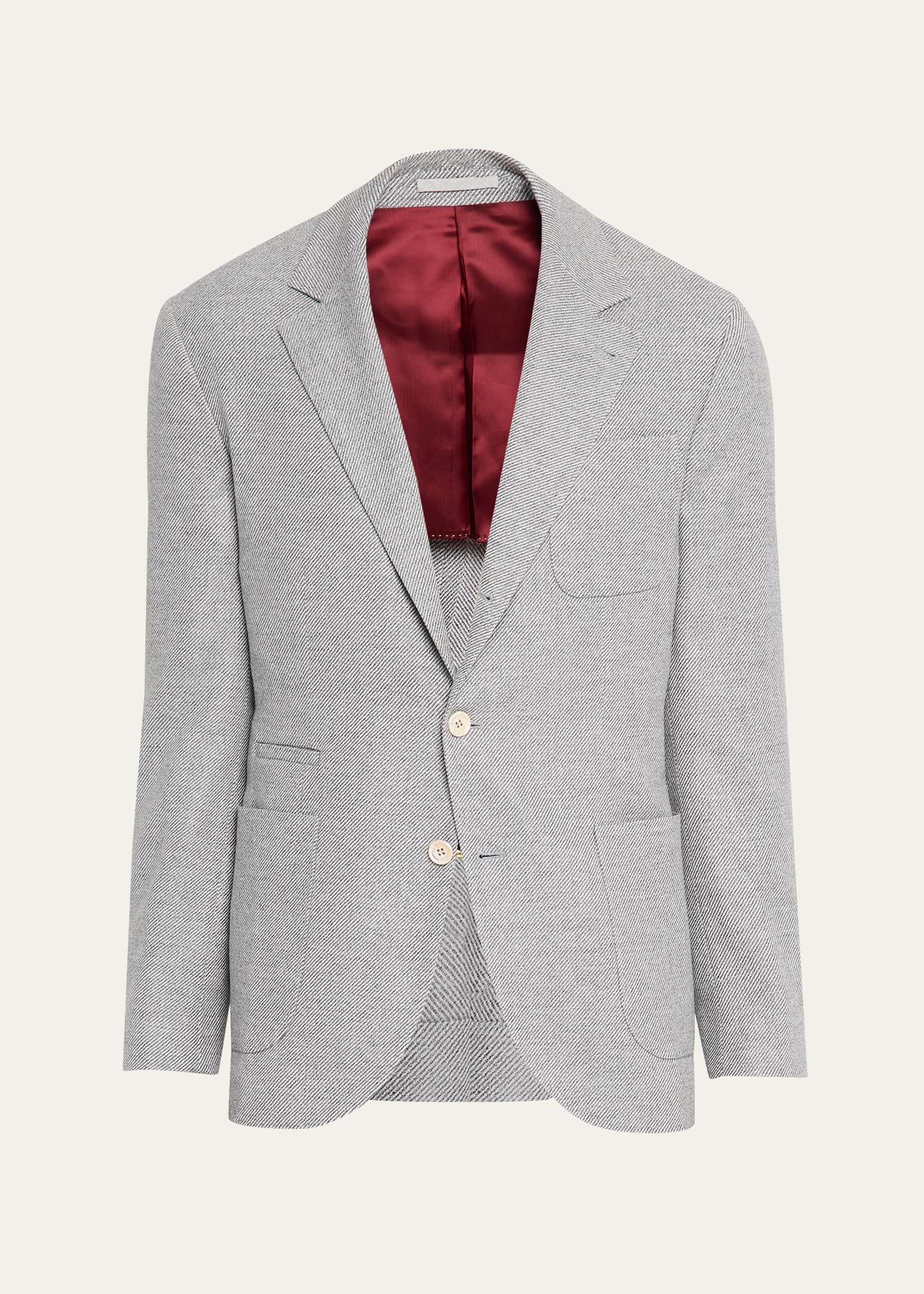 Brunello Cucinelli Men's Cavallery Twill Sport Jacket