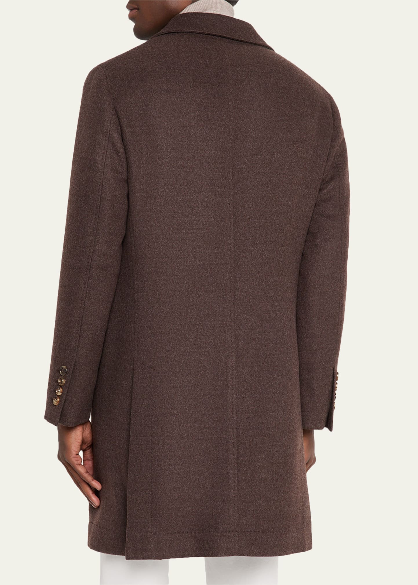 【ドンルク】＊BRUNELLO CUCINELLI＊ウールコートL Brunello Cucinelli Men's Traditional-Fit Wool Overcoat - Bergdorf