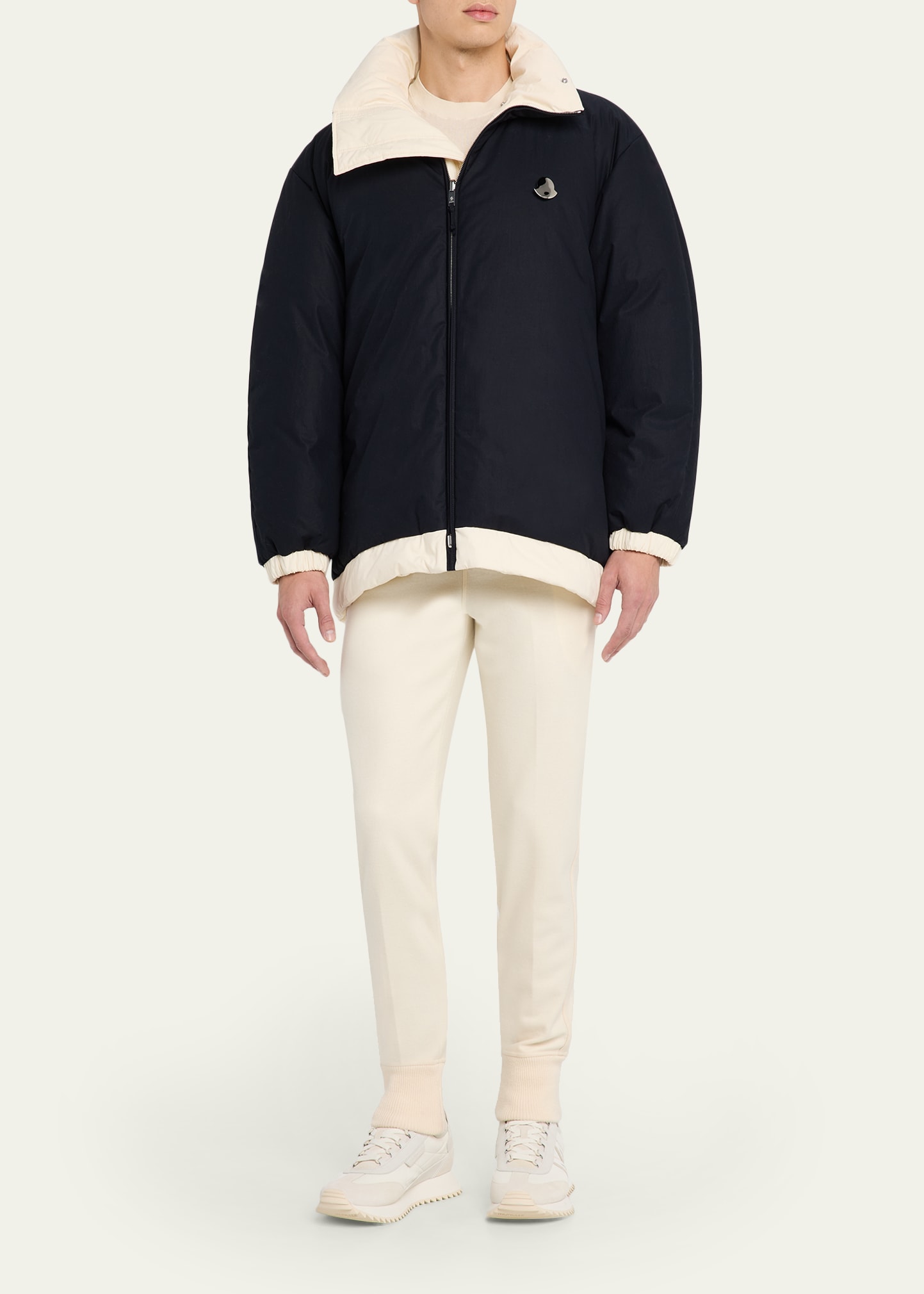 Moncler Genius x JIL SANDER Men's Penguinone Reversible Short Down