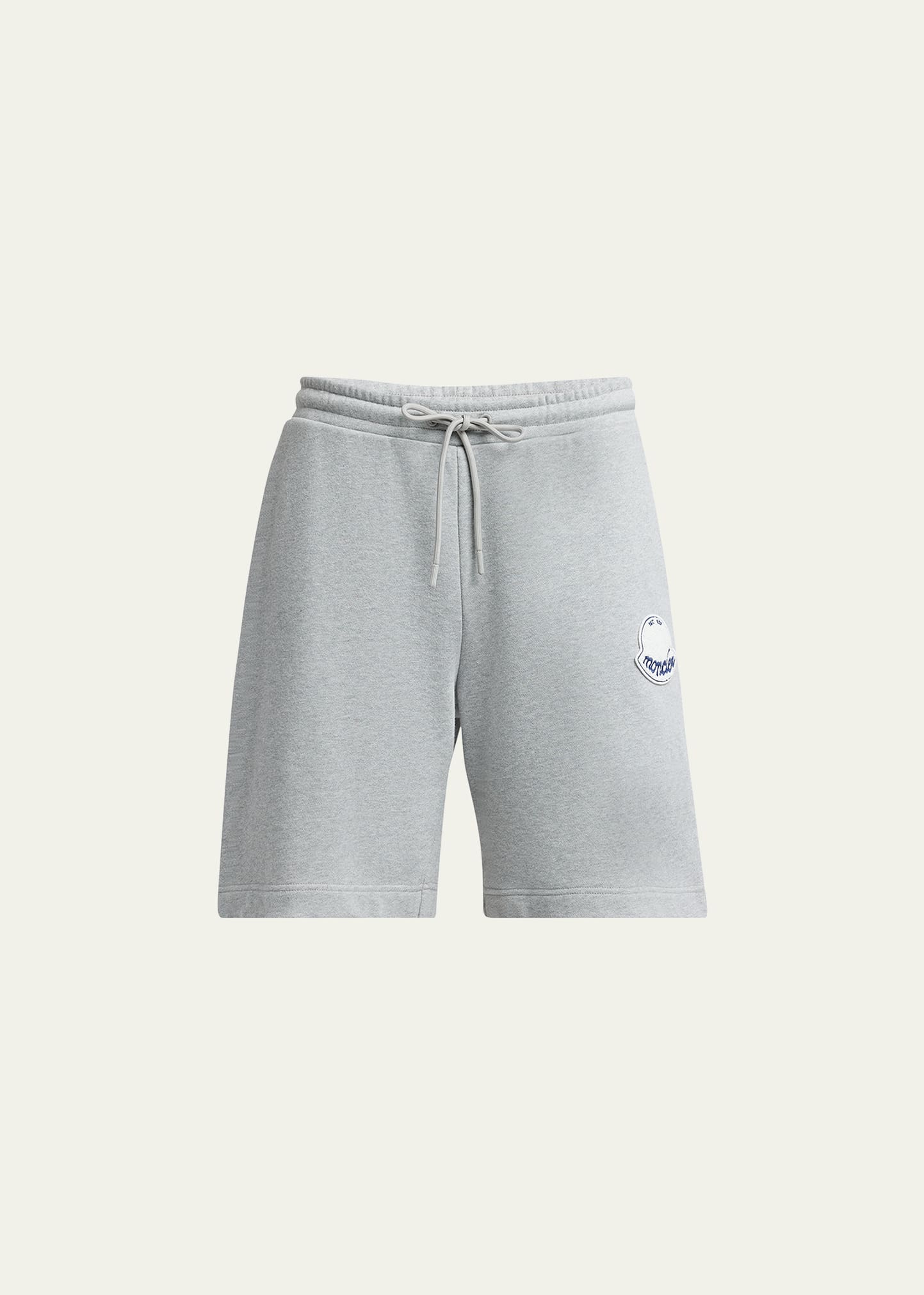 Moncler Men's Cotton Drawstring Shorts - Bergdorf Goodman