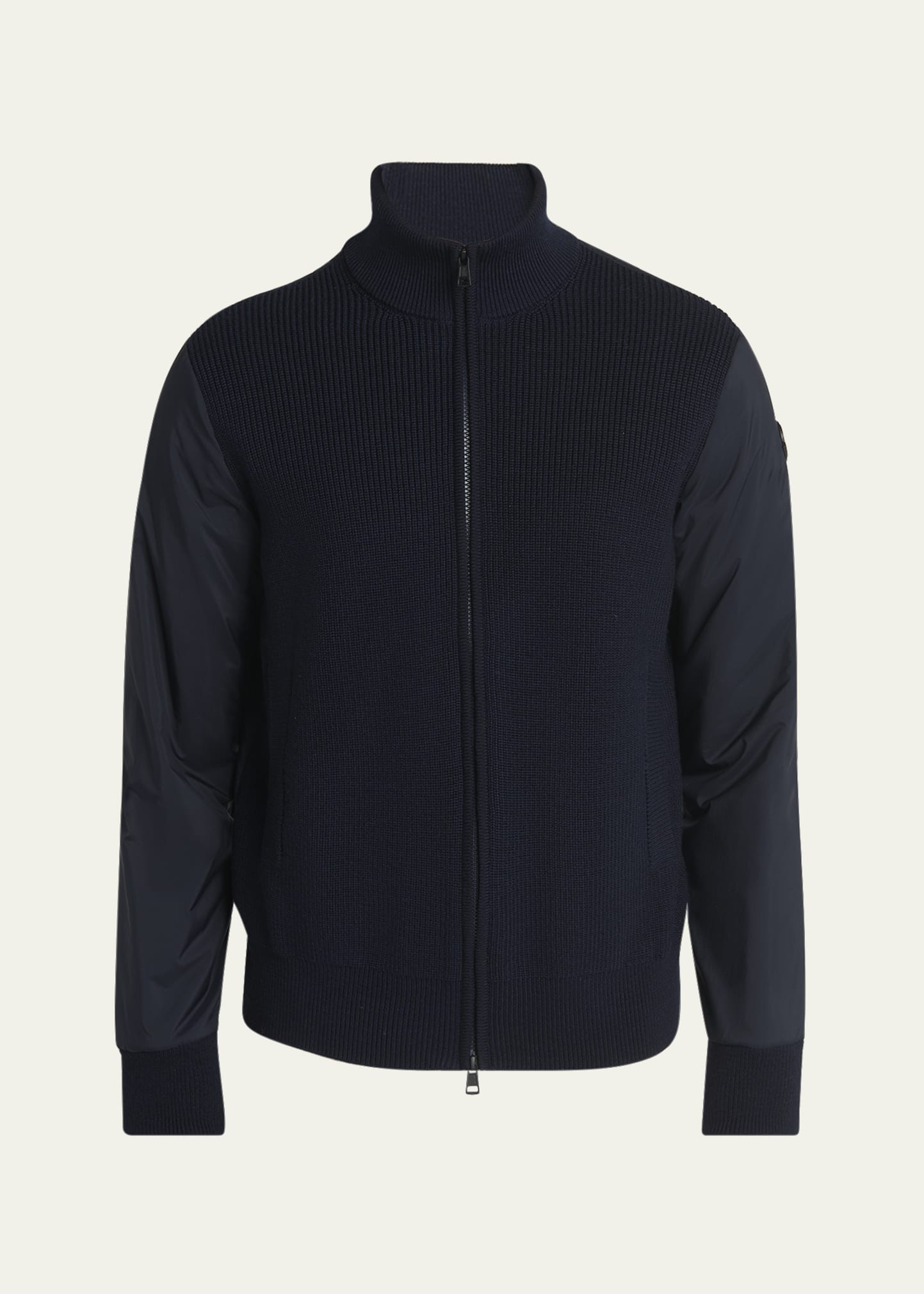 Moncler Men's Chinon Ribbed Full-Zip Jacket - Bergdorf Goodman