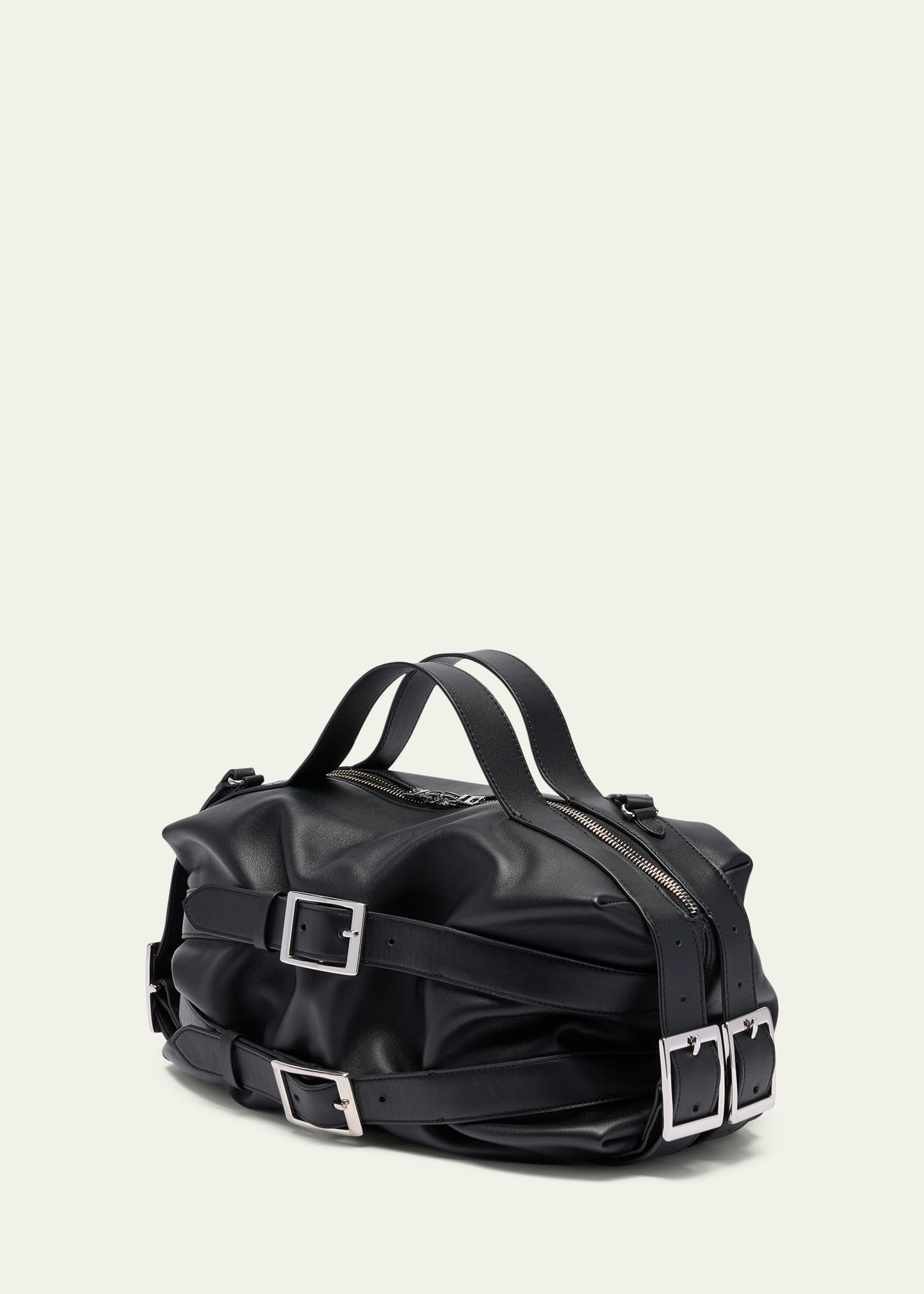 バッグ Simone Rocha Spiked leather shoulder bag Simone Rocha Spiked leather shoulder bag