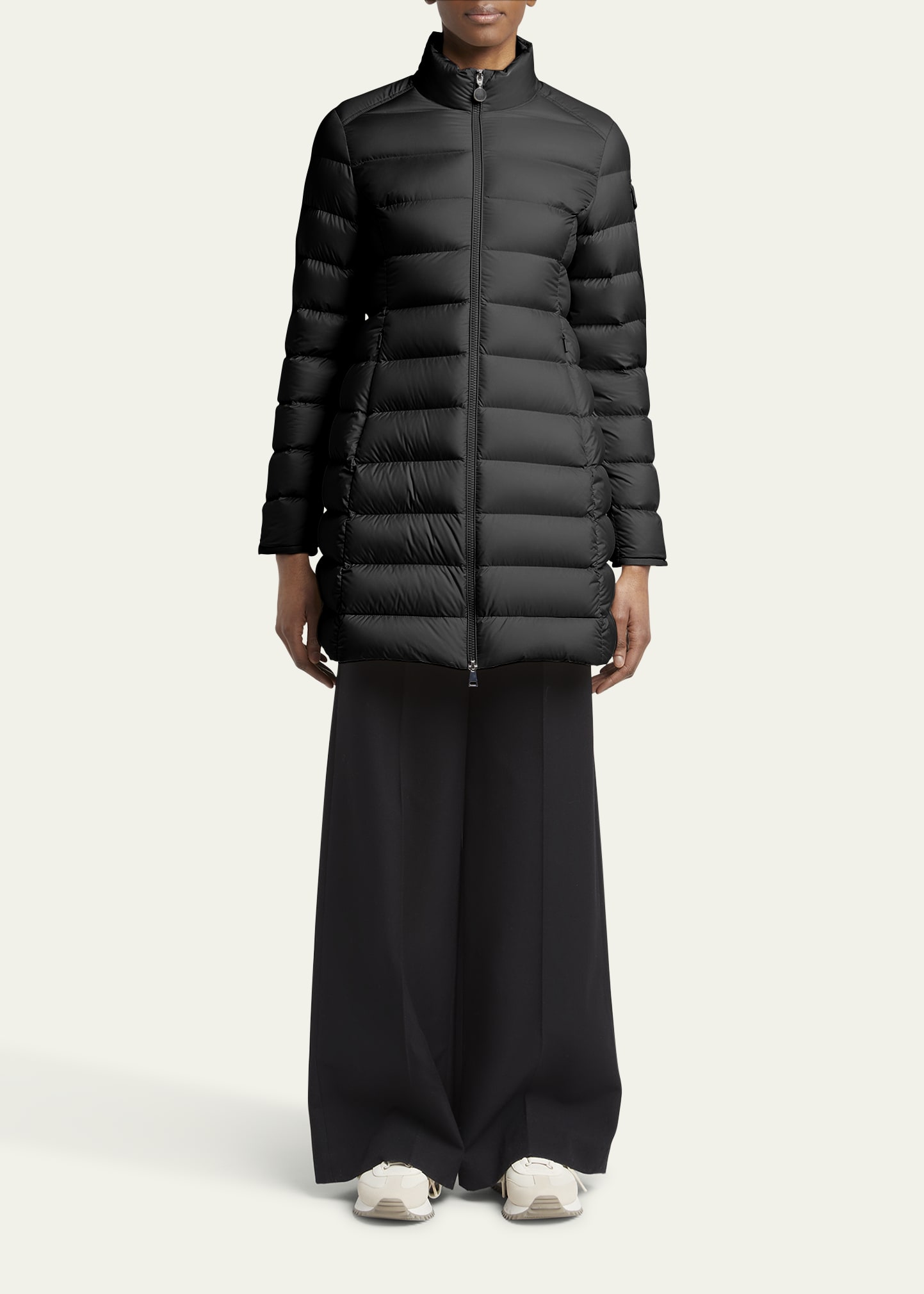Moncler Igesse Long Down Puffer Coat - Bergdorf Goodman